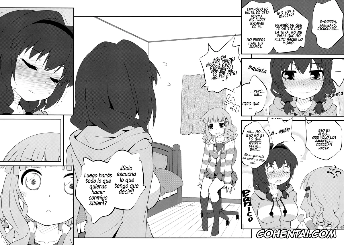 YuruYuri xxx, Himawari Furutani xxx, Sakurako Ohmuro xxx, Himegoto Flowers 4 (YuruYuri), pagina 10