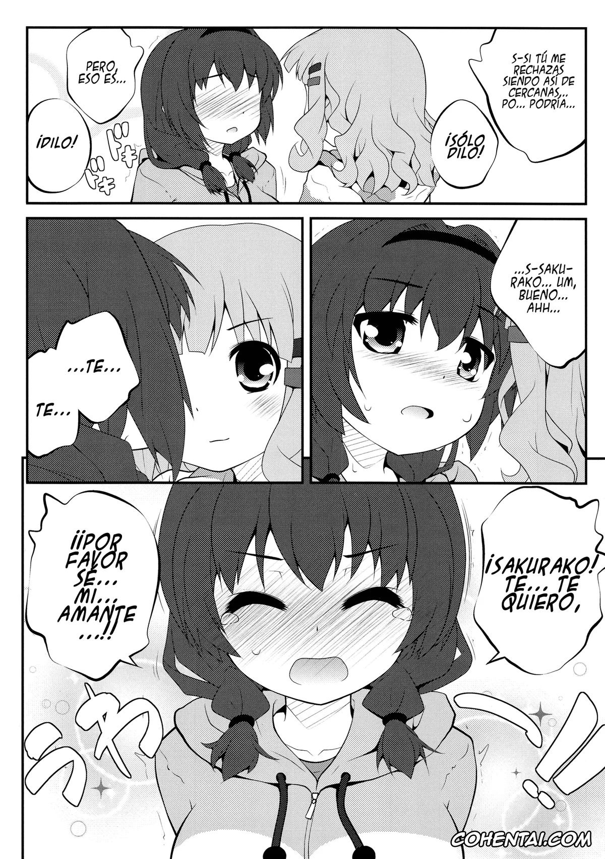 YuruYuri xxx, Himawari Furutani xxx, Sakurako Ohmuro xxx, Himegoto Flowers 4 (YuruYuri), pagina 13