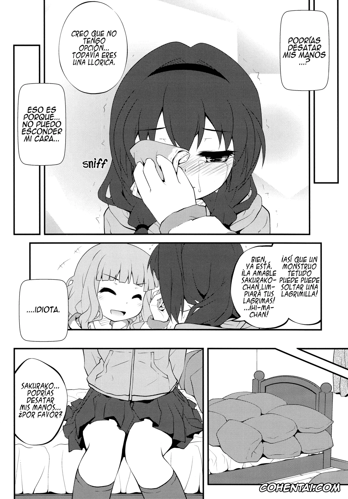 YuruYuri hentai, Himawari Furutani hentai, Sakurako Ohmuro hentai, Himegoto Flowers 4 (YuruYuri), pagina 15