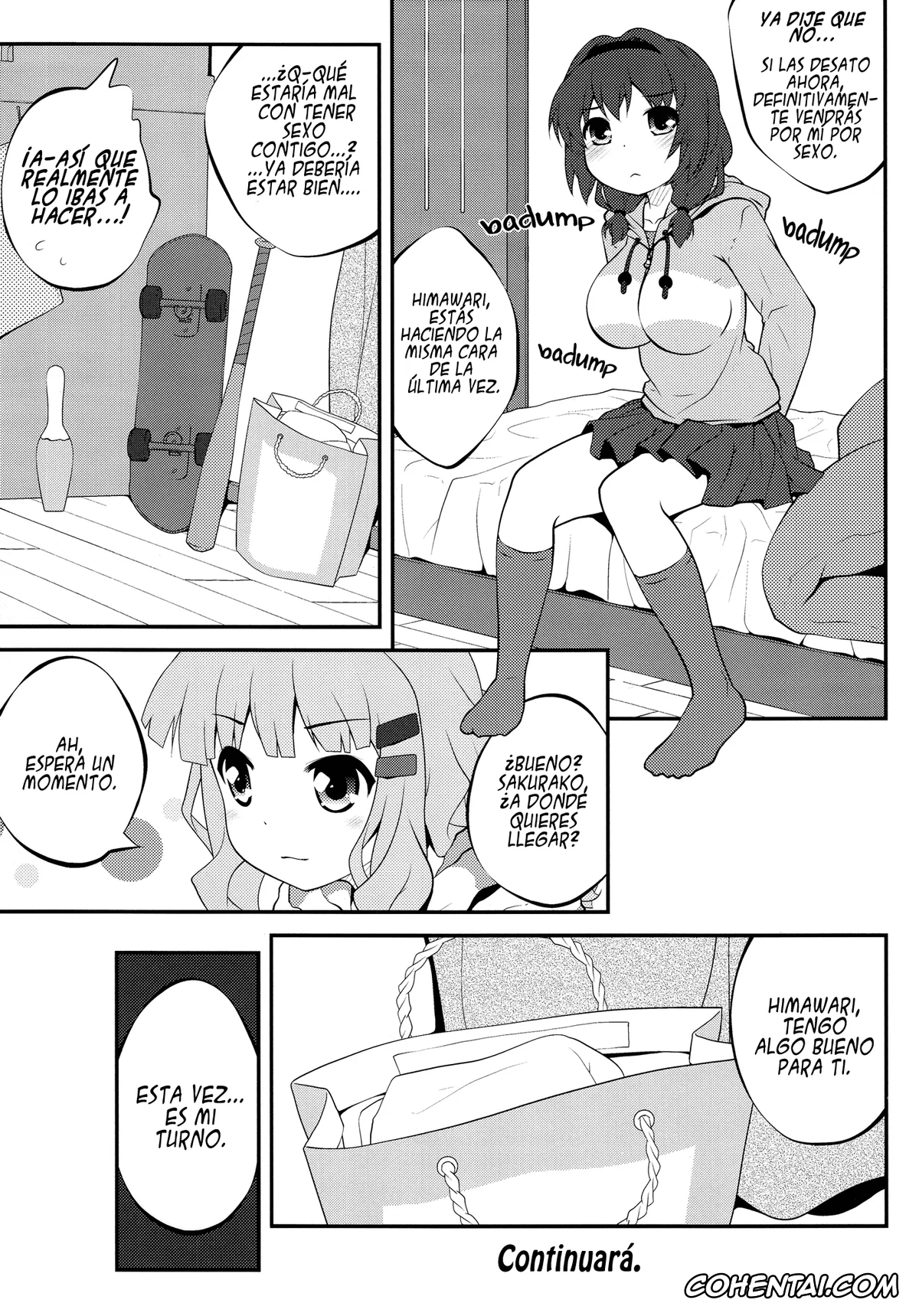 YuruYuri xxx, Himawari Furutani xxx, Sakurako Ohmuro xxx, Himegoto Flowers 4 (YuruYuri), pagina 16