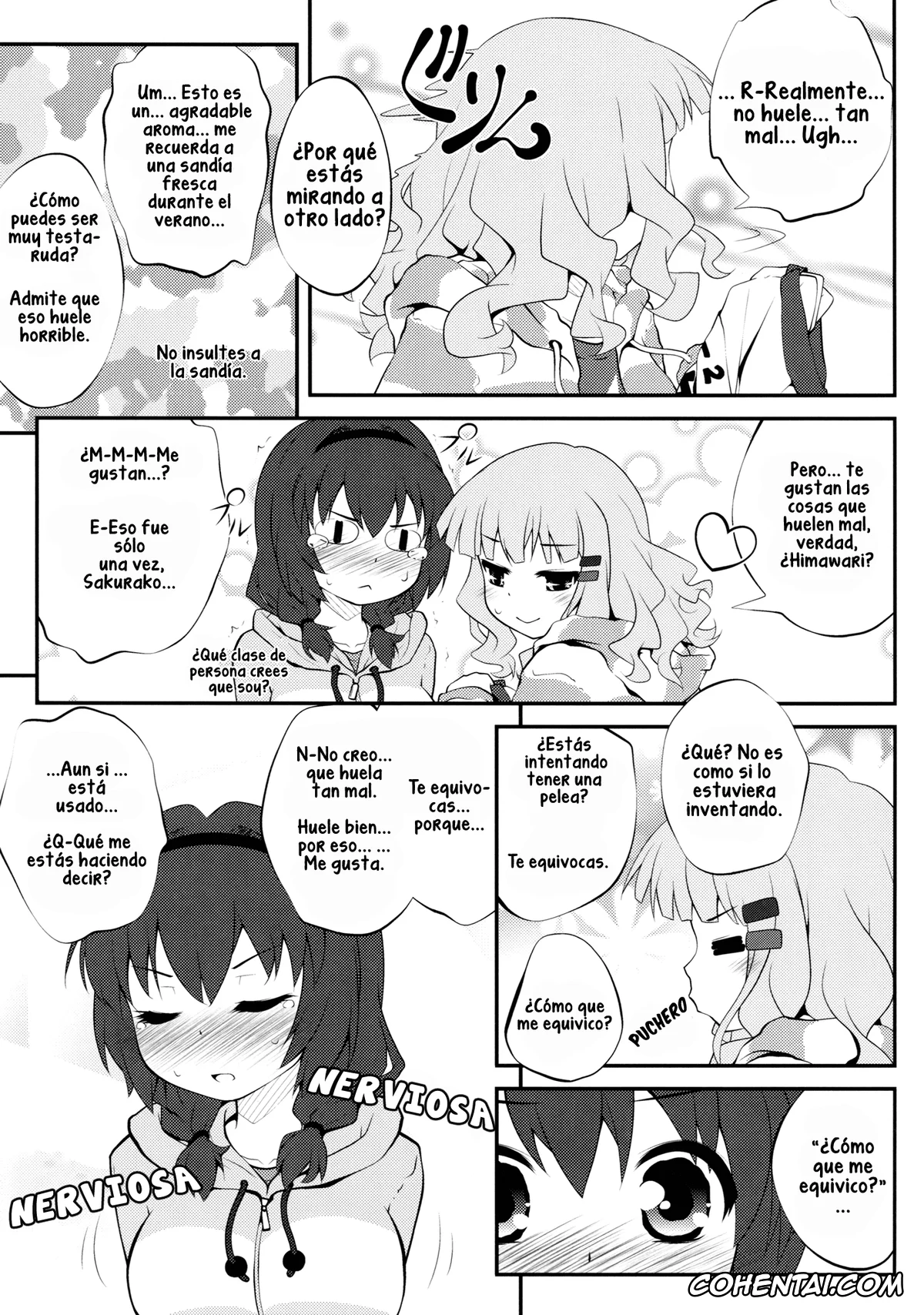 YuruYuri porno, Hanako Oomuro porno, Himawari Furutani porno, Sakurako Ohmuro porno, Himegoto Flowers 5 (YuruYuri), pagina 11