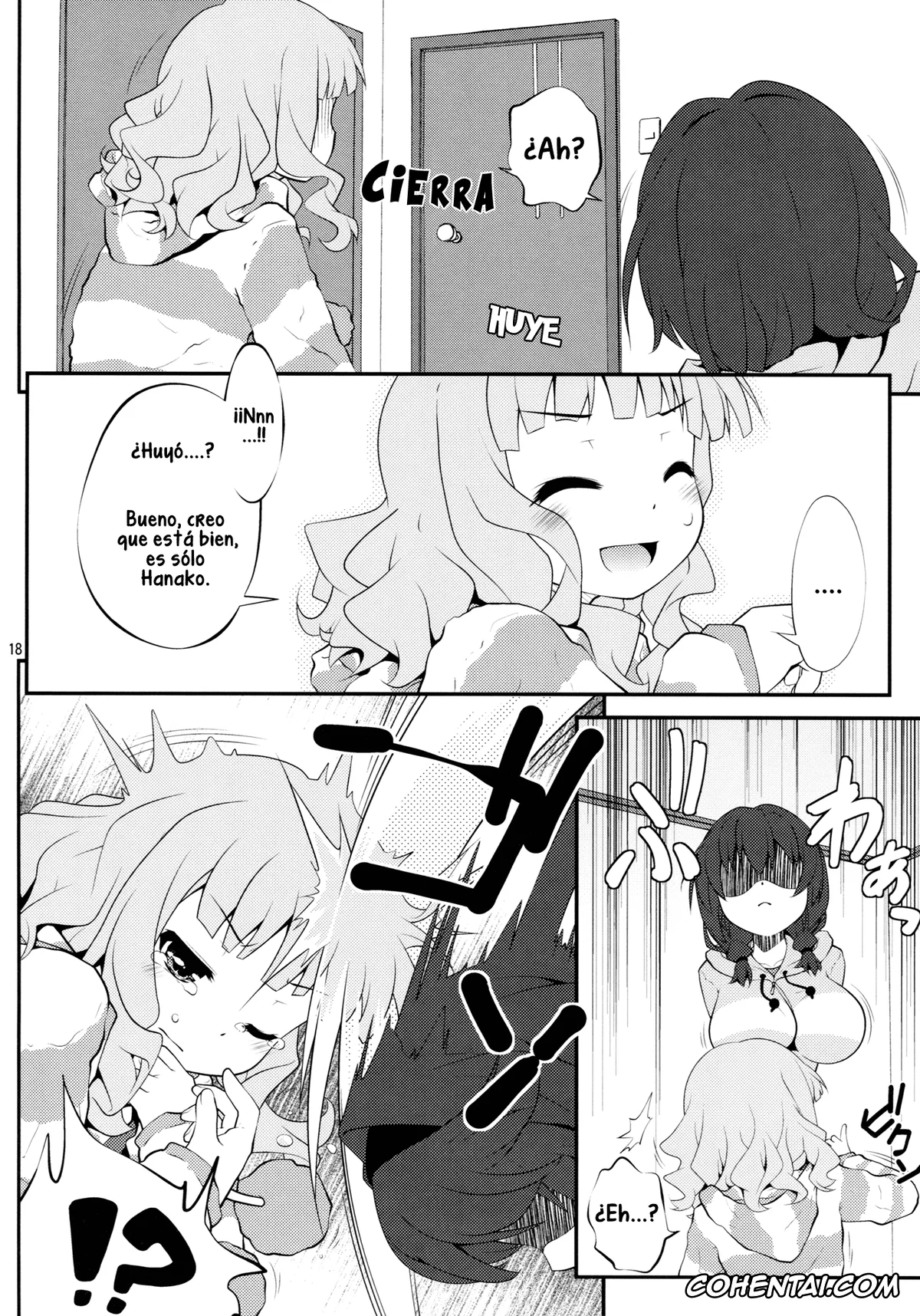 YuruYuri hentai, Hanako Oomuro hentai, Himawari Furutani hentai, Sakurako Ohmuro hentai, Himegoto Flowers 5 (YuruYuri), pagina 18