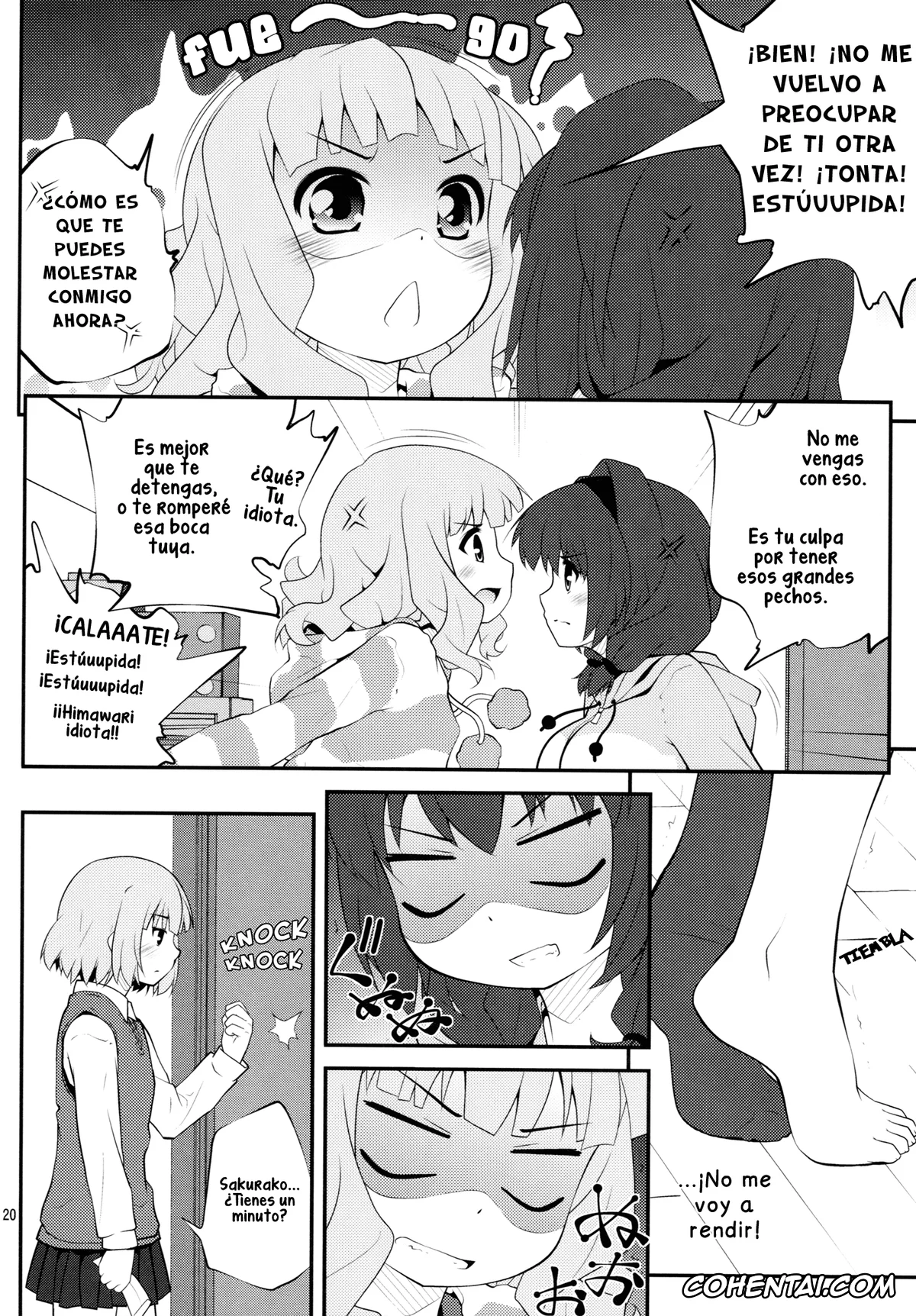 YuruYuri porno, Hanako Oomuro porno, Himawari Furutani porno, Sakurako Ohmuro porno, Himegoto Flowers 5 (YuruYuri), pagina 20