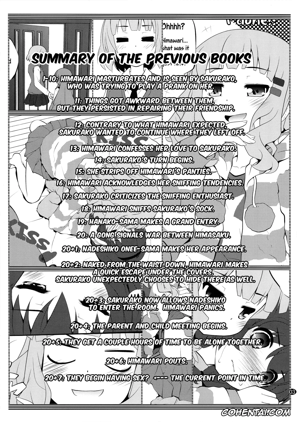 YuruYuri porno, Himawari Furutani porno, Sakurako Ohmuro porno, Himegoto Flowers 7 (YuruYuri), pagina 2