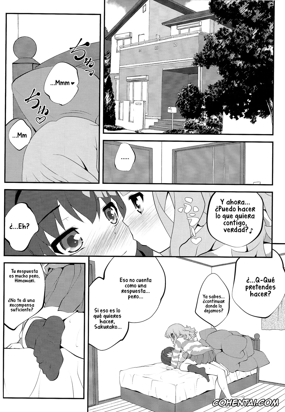 YuruYuri hentai, Himawari Furutani hentai, Sakurako Ohmuro hentai, Himegoto Flowers 7 (YuruYuri), pagina 3