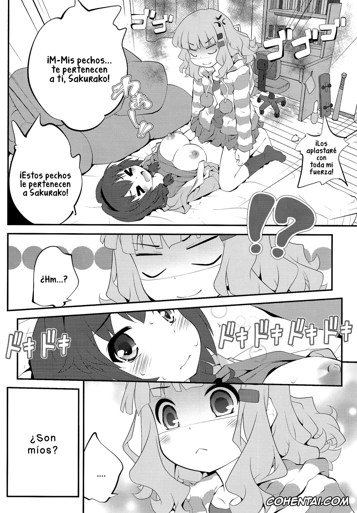 YuruYuri xxx, Himawari Furutani xxx, Sakurako Ohmuro xxx, Himegoto Flowers 7 (YuruYuri), pagina 7