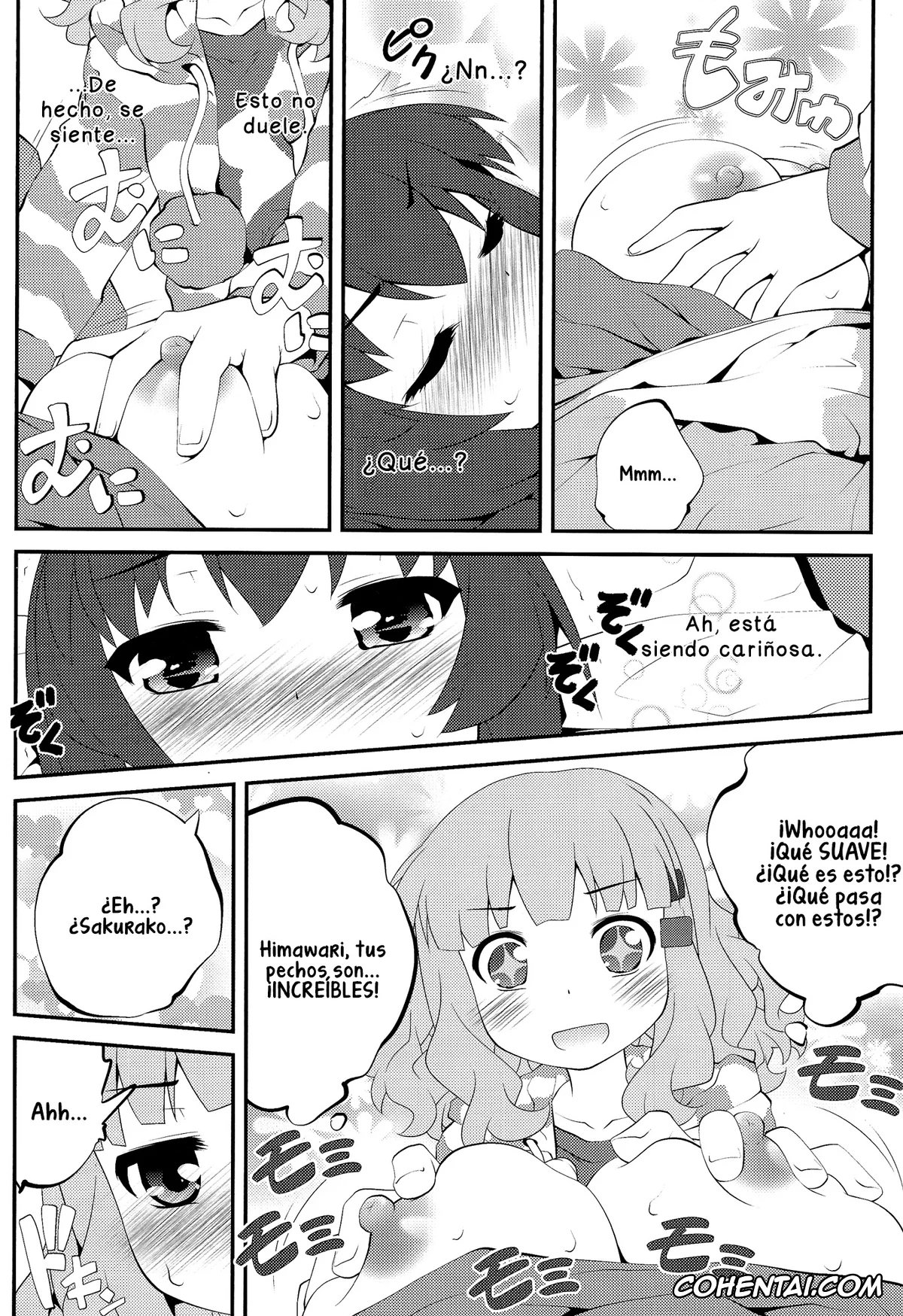 YuruYuri hentai, Himawari Furutani hentai, Sakurako Ohmuro hentai, Himegoto Flowers 7 (YuruYuri), pagina 9
