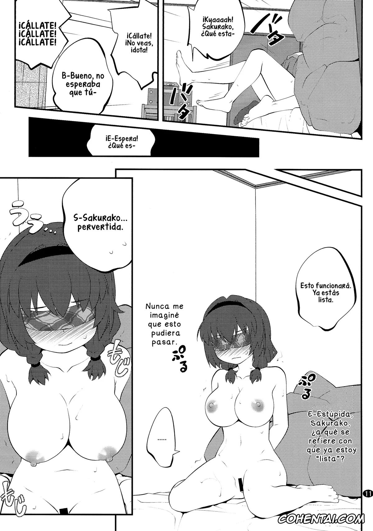 YuruYuri xxx, Himawari Furutani xxx, Sakurako Ohmuro xxx, Himegoto Flowers 7 (YuruYuri), pagina 10