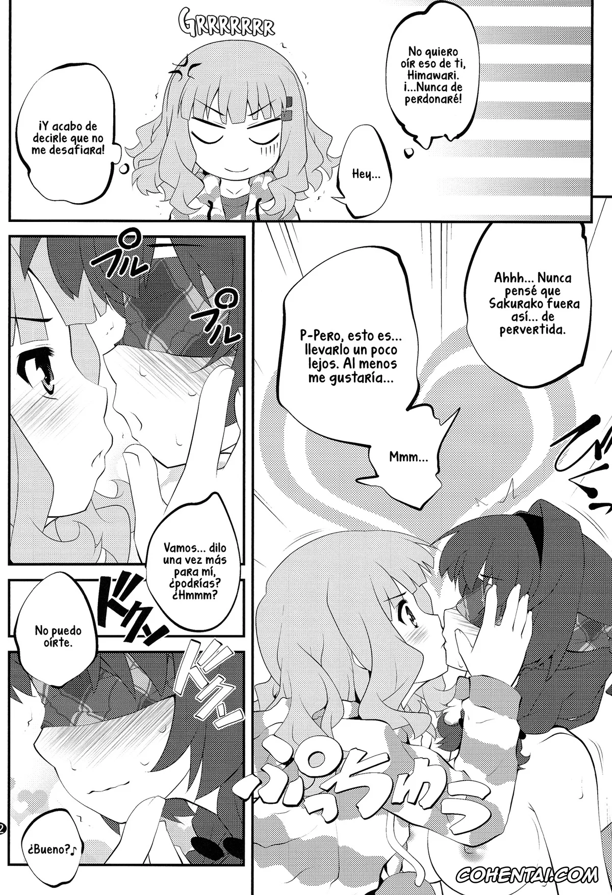 YuruYuri porno, Himawari Furutani porno, Sakurako Ohmuro porno, Himegoto Flowers 7 (YuruYuri), pagina 11