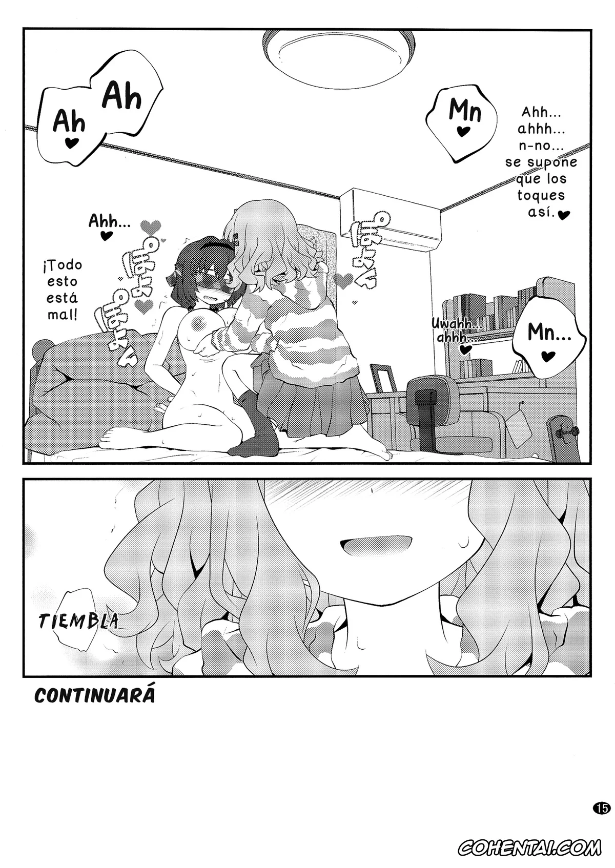 YuruYuri porno, Himawari Furutani porno, Sakurako Ohmuro porno, Himegoto Flowers 7 (YuruYuri), pagina 14