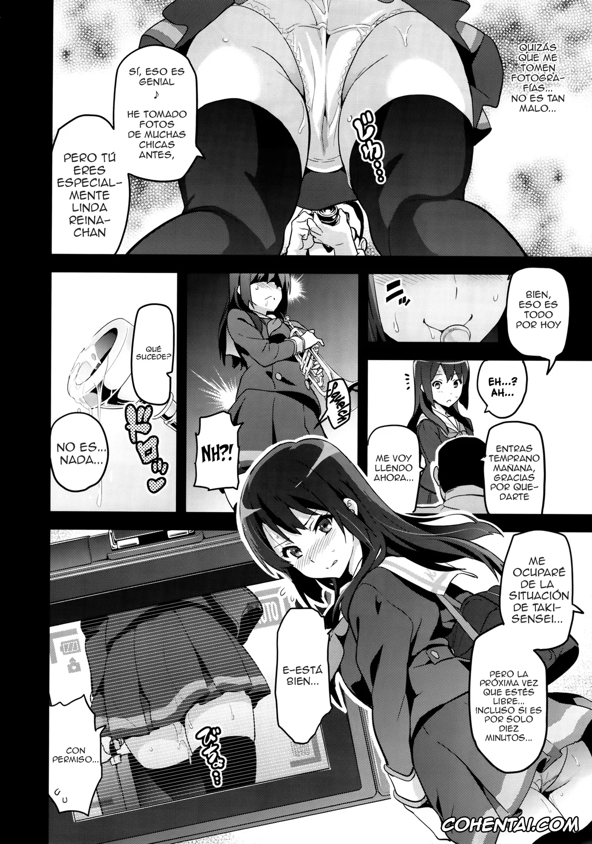 Hibike Euphonium hentai, Hibike! Euphonium hentai, Reina Kousaka hentai, Reitama (Hibike! Euphonium), pagina 9