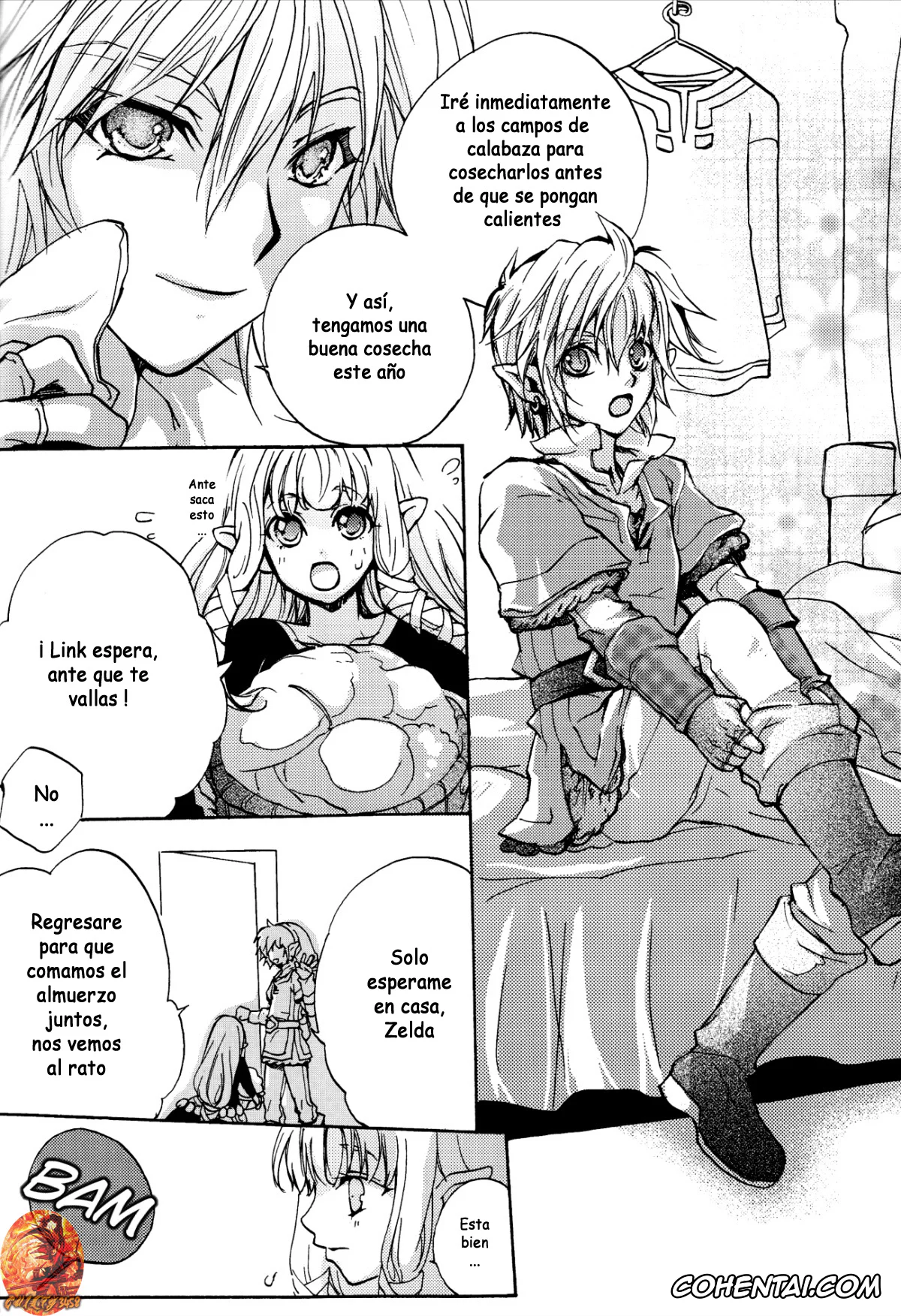 The Legend Of Zelda hentai, Link hentai, Princess Zelda hentai, Hajimete no Natsu. ~The First Summer~ (The Legend of Zelda: Skyward Sword), pagina 9