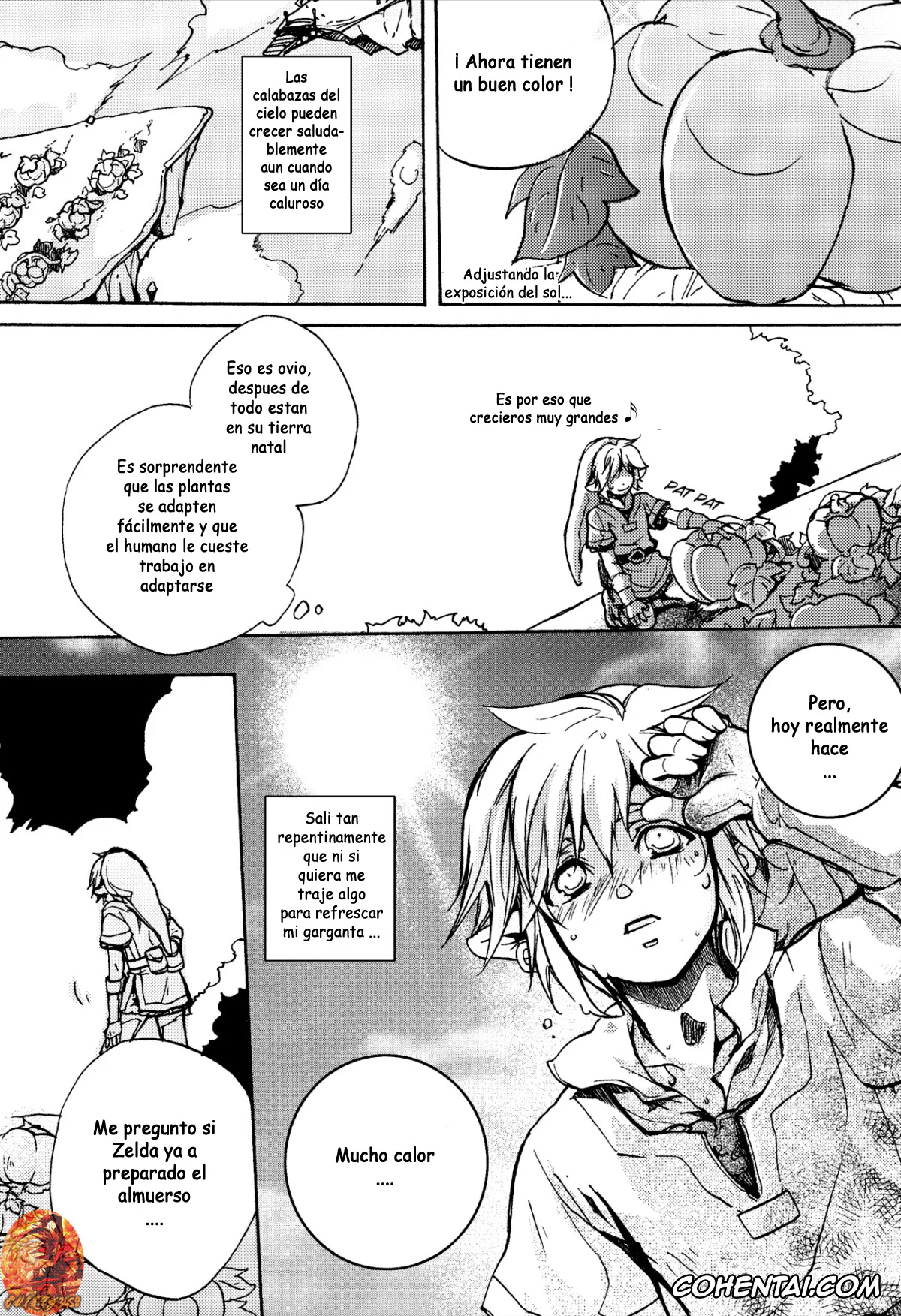 The Legend Of Zelda porno, Link porno, Princess Zelda porno, Hajimete no Natsu. ~The First Summer~ (The Legend of Zelda: Skyward Sword), pagina 11