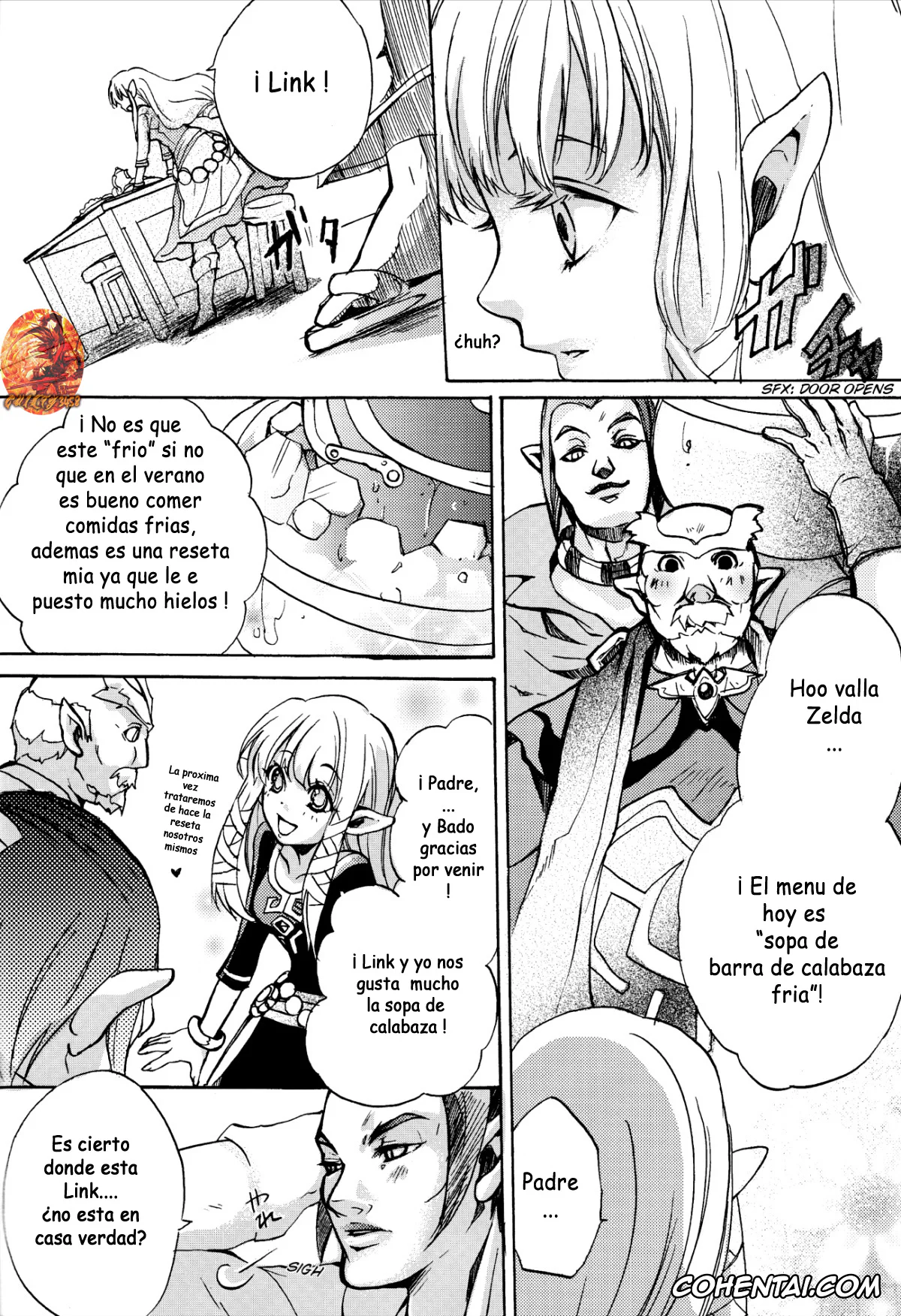 The Legend Of Zelda xxx, Link xxx, Princess Zelda xxx, Hajimete no Natsu. ~The First Summer~ (The Legend of Zelda: Skyward Sword), pagina 13