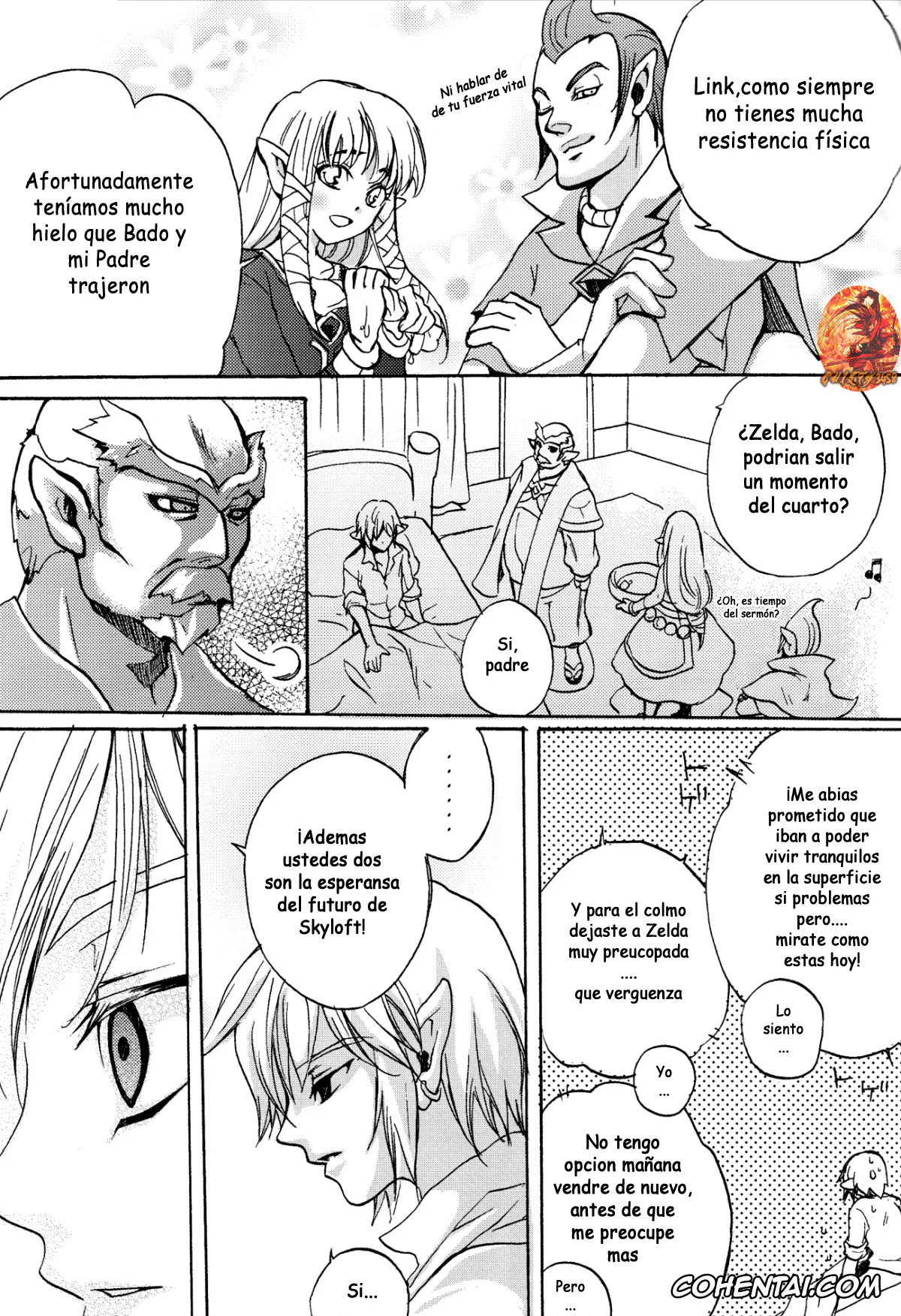 The Legend Of Zelda xxx, Link xxx, Princess Zelda xxx, Hajimete no Natsu. ~The First Summer~ (The Legend of Zelda: Skyward Sword), pagina 16