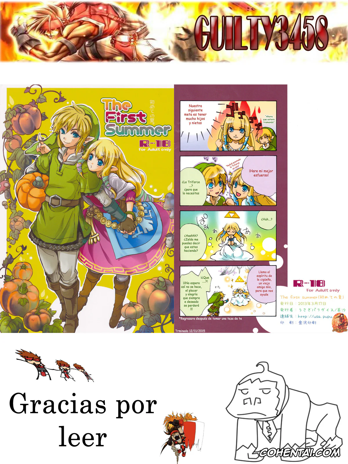 The Legend Of Zelda hentai, Link hentai, Princess Zelda hentai, Hajimete no Natsu. ~The First Summer~ (The Legend of Zelda: Skyward Sword), pagina 30