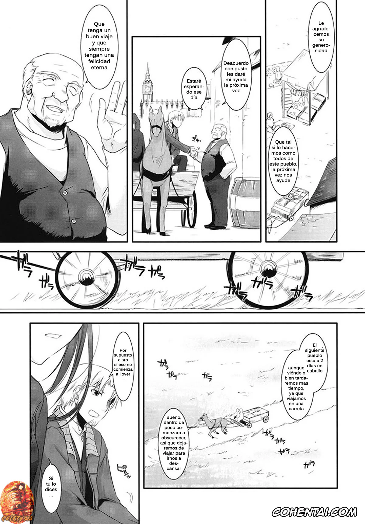 Spice And Wolf | Ookami To Koushinryou hentai, Holo hentai, Kraft Lawrence hentai, D.L. action 43 (Ookami to Koushinryou), pagina 3
