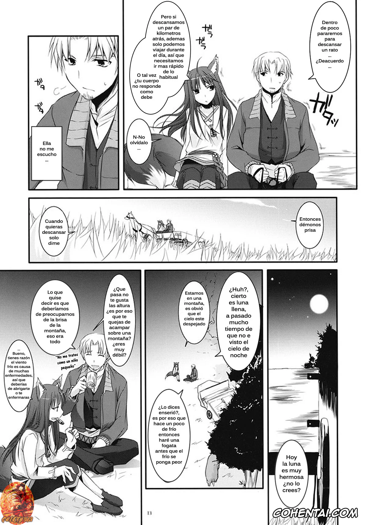 Spice And Wolf | Ookami To Koushinryou porno, Holo porno, Kraft Lawrence porno, D.L. action 43 (Ookami to Koushinryou), pagina 11