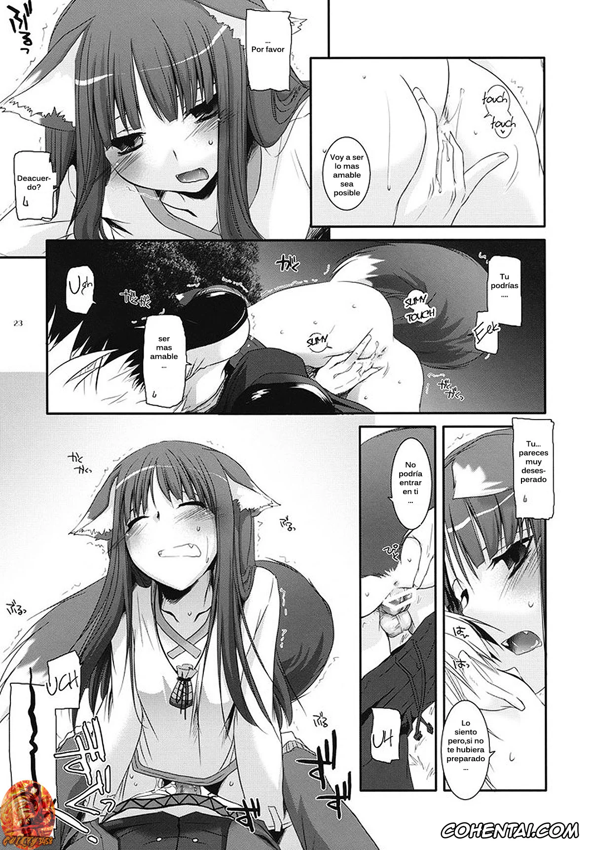 Spice And Wolf | Ookami To Koushinryou hentai, Holo hentai, Kraft Lawrence hentai, D.L. action 43 (Ookami to Koushinryou), pagina 21