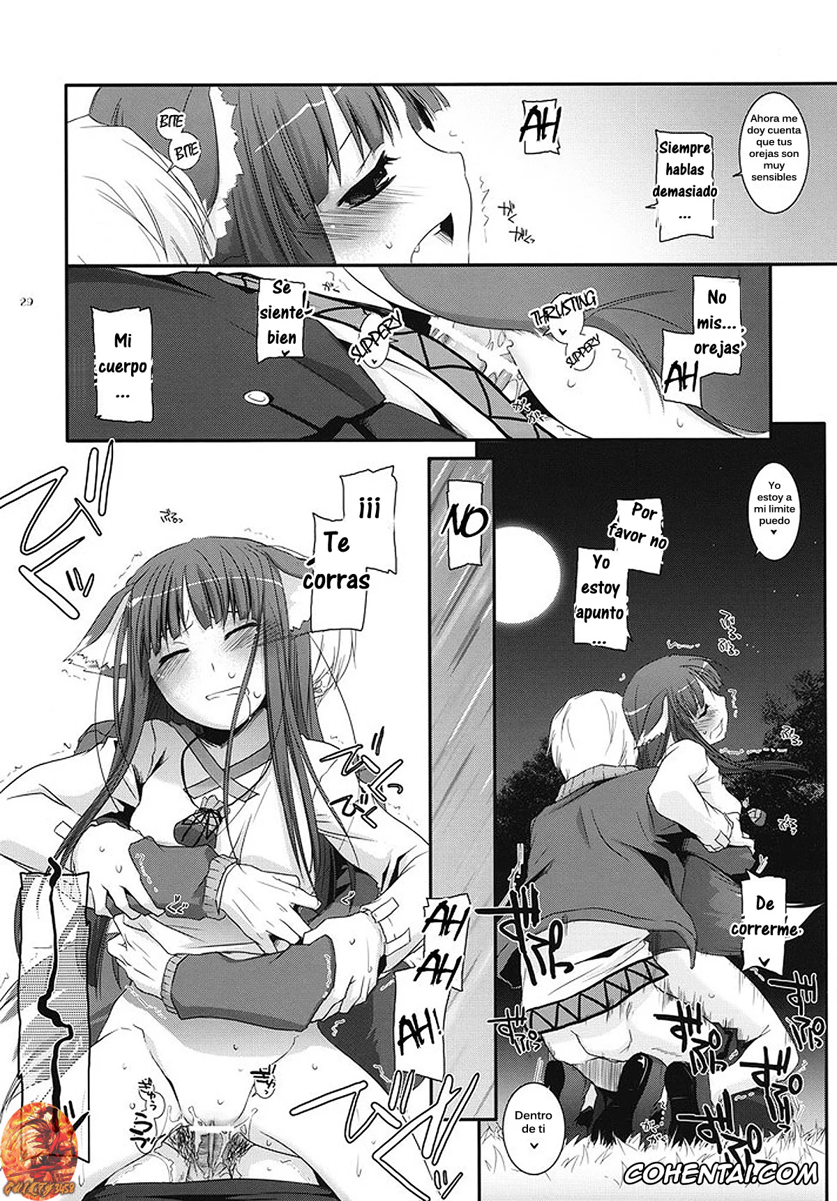 Spice And Wolf | Ookami To Koushinryou hentai, Holo hentai, Kraft Lawrence hentai, D.L. action 43 (Ookami to Koushinryou), pagina 27