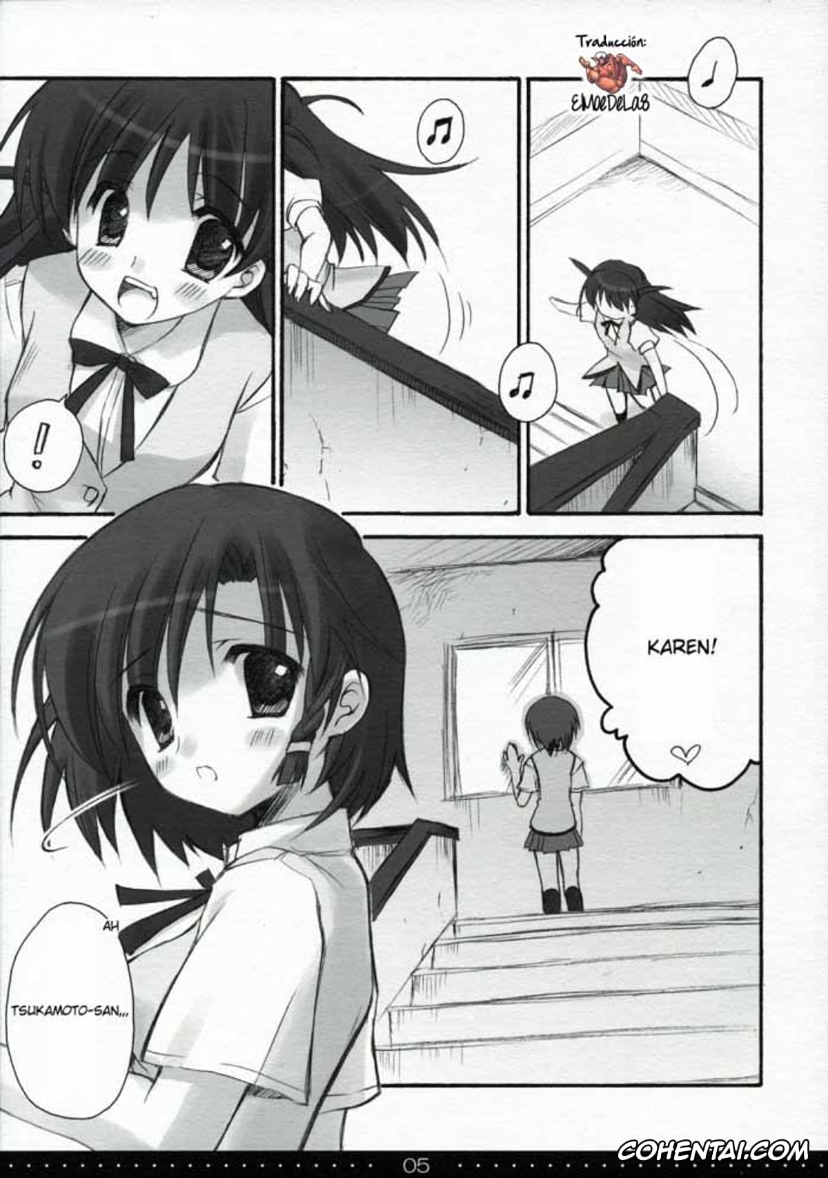 School Rumble hentai, Karen Ichijou hentai, Treat! (School Rumble), pagina 3
