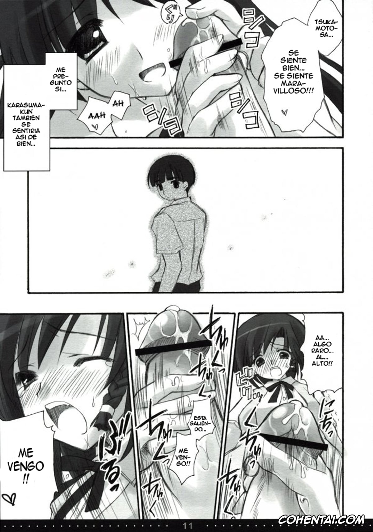 School Rumble hentai, Karen Ichijou hentai, Treat! (School Rumble), pagina 9