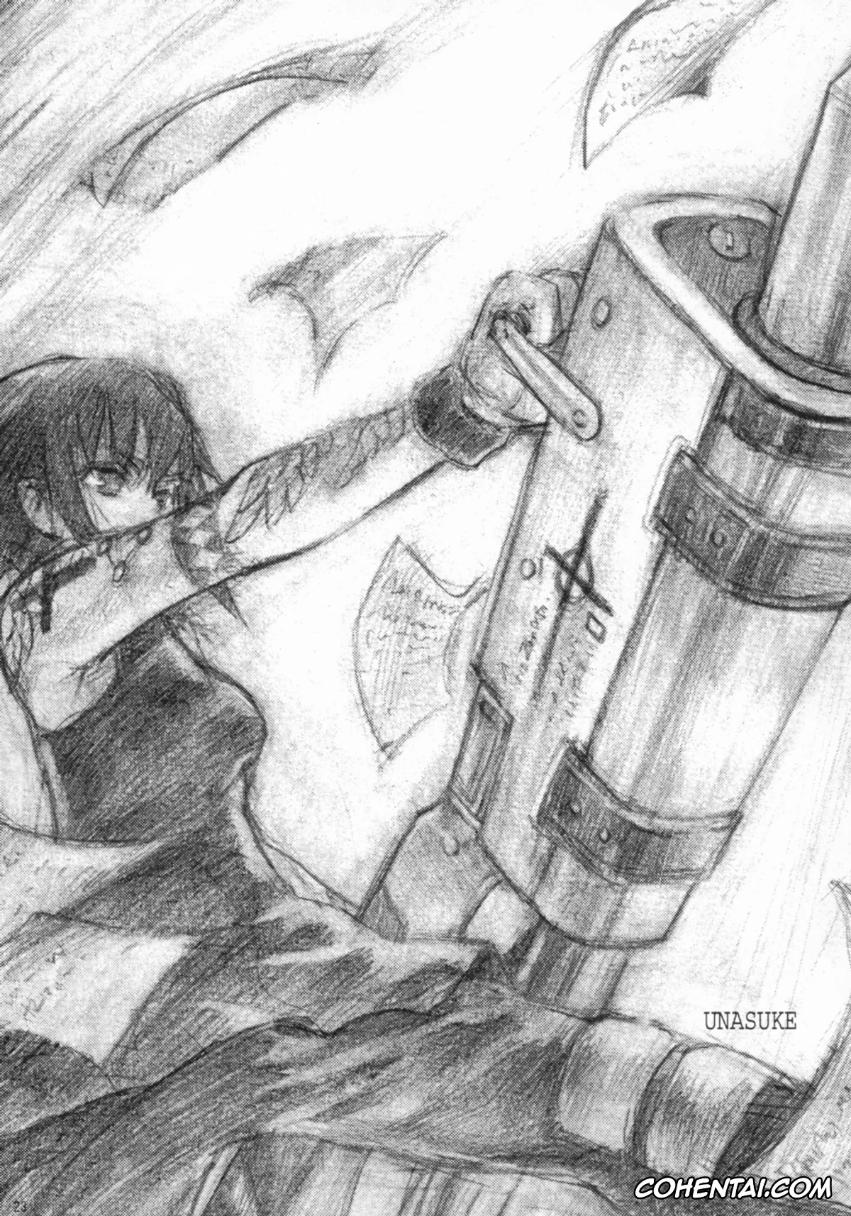 Tsukihime xxx, Arcueid Brunestud xxx, Ciel xxx, Sion Eltnam Atlasia xxx, Neko no Kyuujitsu (Tsukihime), pagina 22