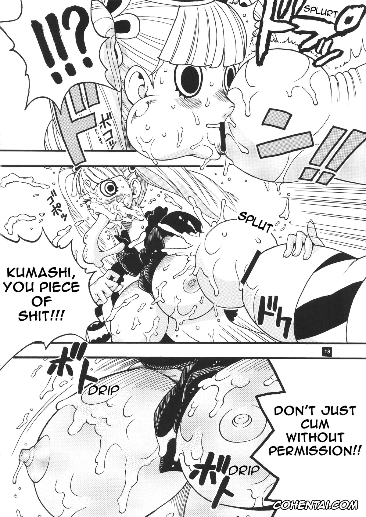 One Piece porno, Kumashi porno, Perona porno, Perona VS Kumashi (GHOST PRINCESS) (One Piece), pagina 5