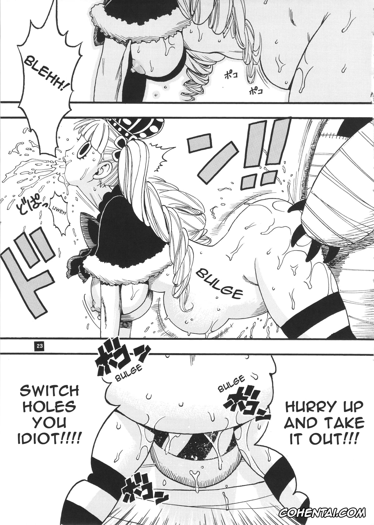 One Piece xxx, Kumashi xxx, Perona xxx, Perona VS Kumashi (GHOST PRINCESS) (One Piece), pagina 10