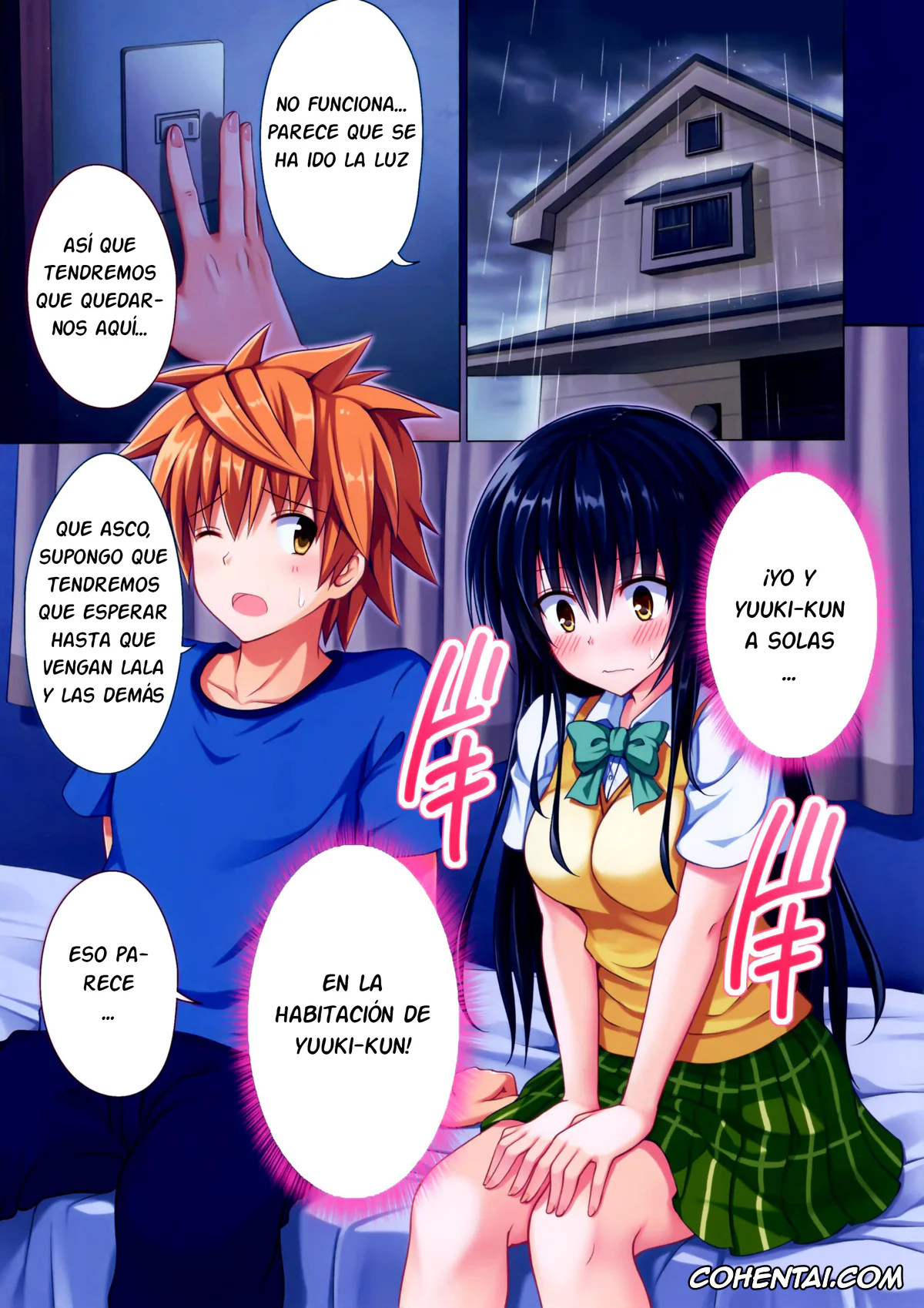 To Love-Ru porno, Rito Yuuki porno, Yui Kotegawa porno, Moshi Rito Darkness 5 (To LOVE-Ru Darkness), pagina 2