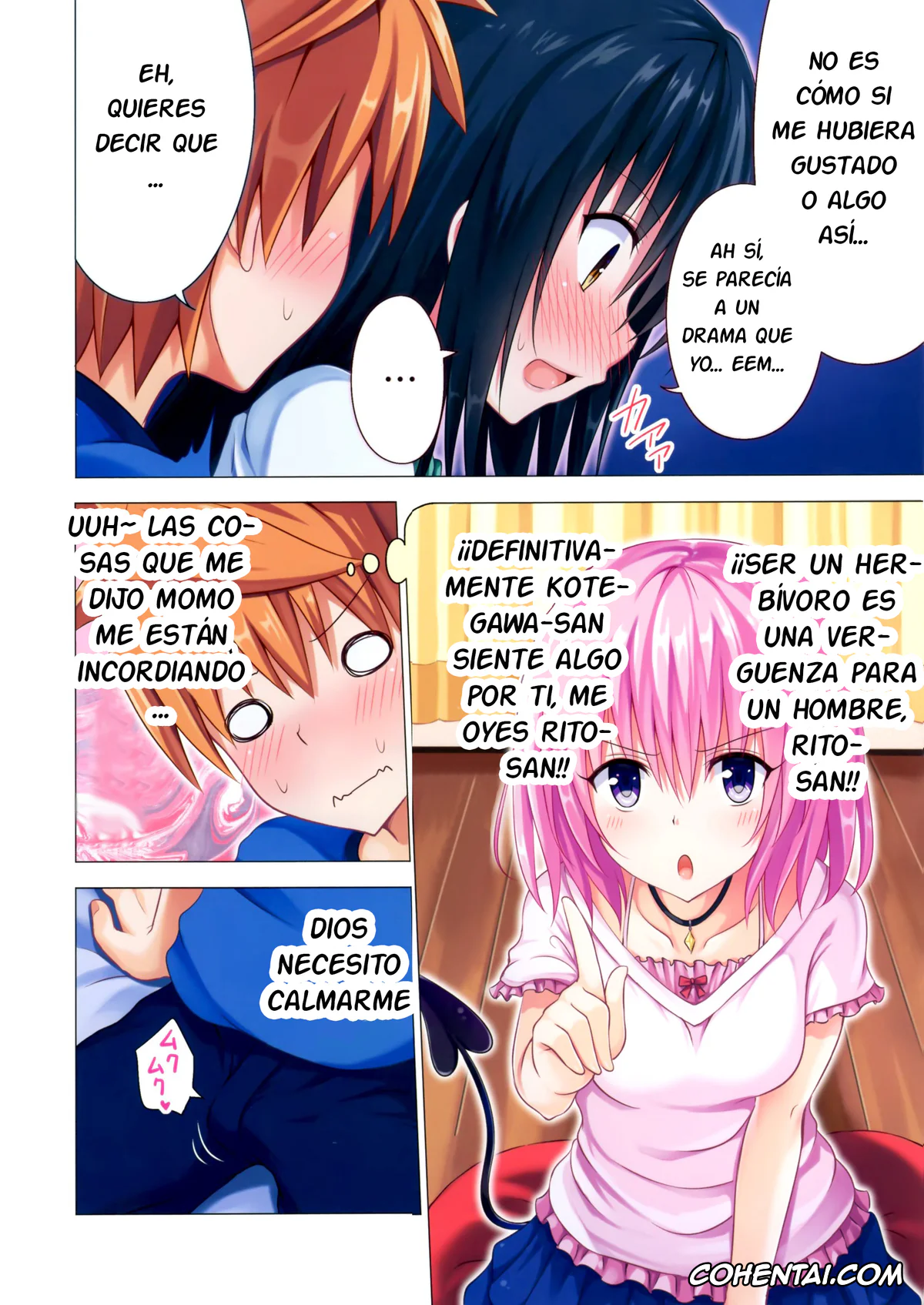 To Love-Ru porno, Rito Yuuki porno, Yui Kotegawa porno, Moshi Rito Darkness 5 (To LOVE-Ru Darkness), pagina 5