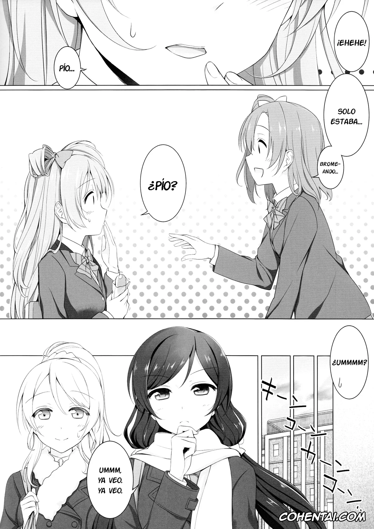 Love Live! porno, Honoka Kosaka porno, Kotori Minami porno, Bird Call (Love Live!), pagina 5