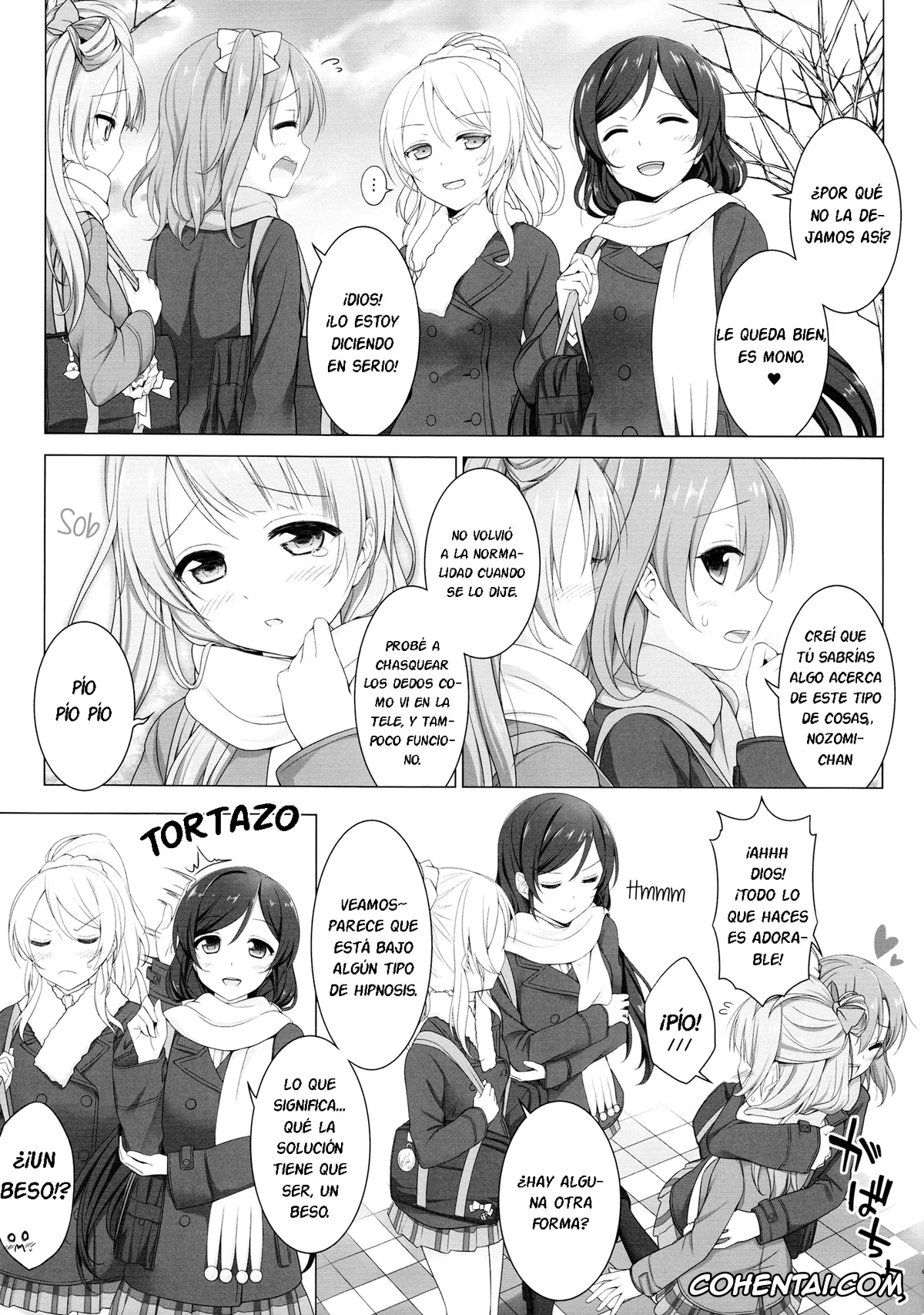 Love Live! hentai, Honoka Kosaka hentai, Kotori Minami hentai, Bird Call (Love Live!), pagina 6