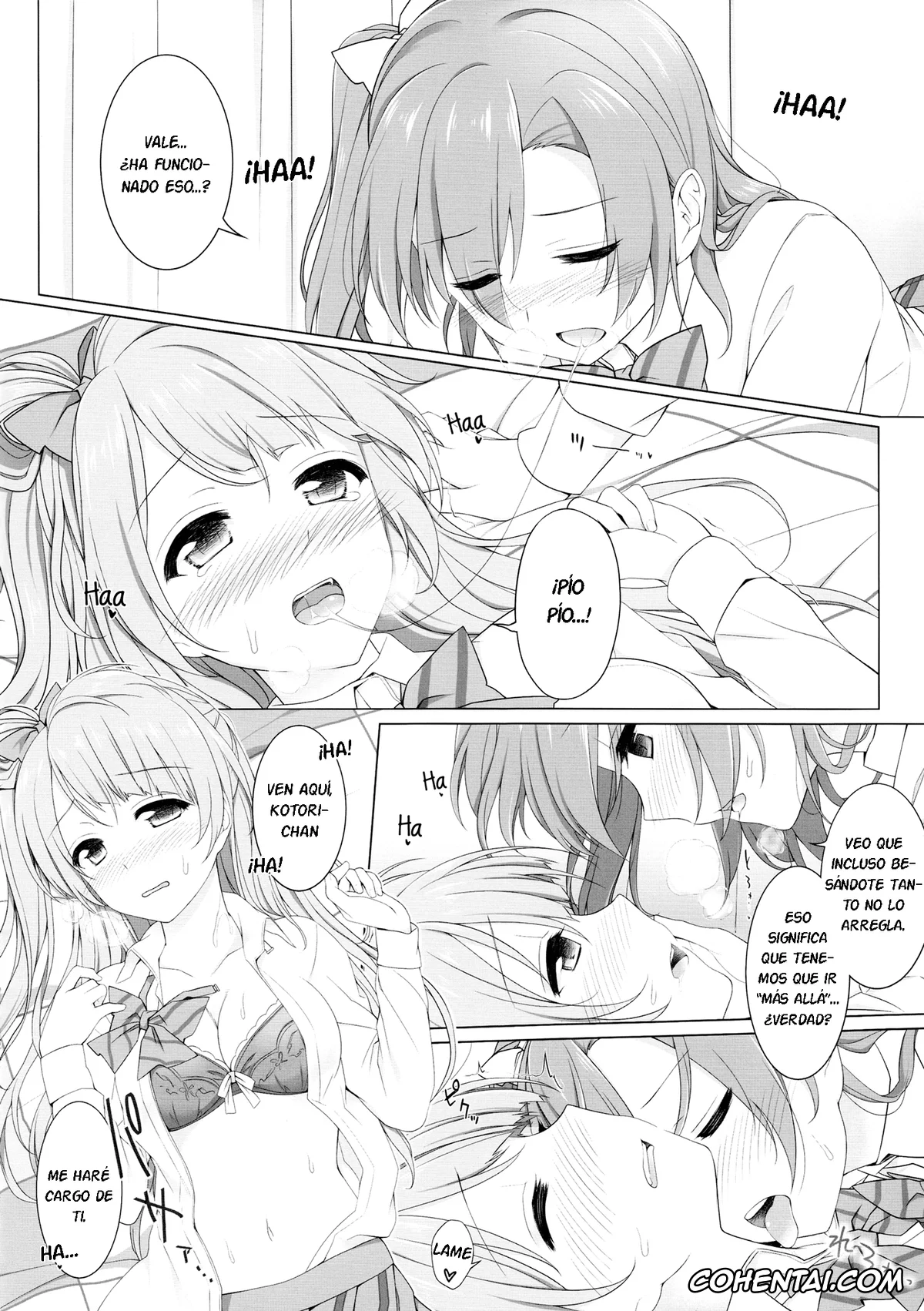 Love Live! porno, Honoka Kosaka porno, Kotori Minami porno, Bird Call (Love Live!), pagina 11