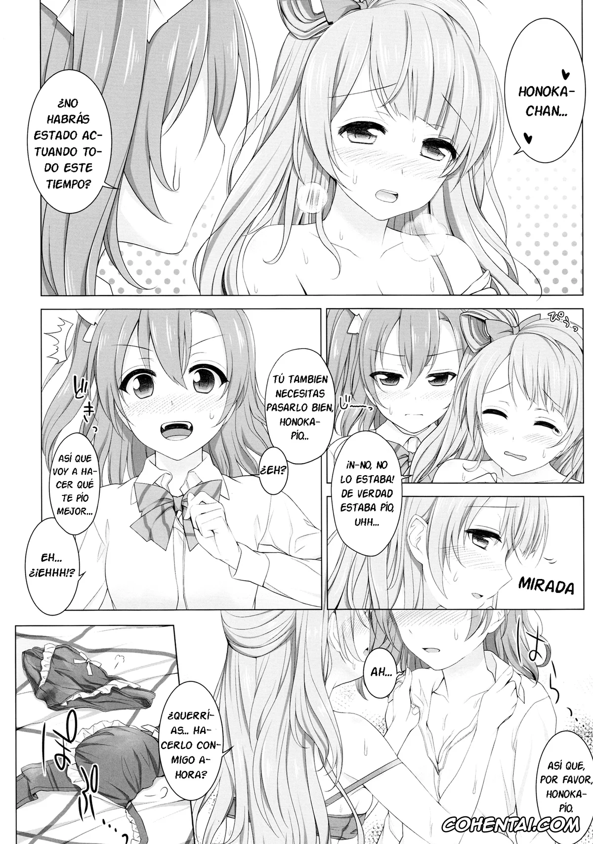 Love Live! hentai, Honoka Kosaka hentai, Kotori Minami hentai, Bird Call (Love Live!), pagina 15