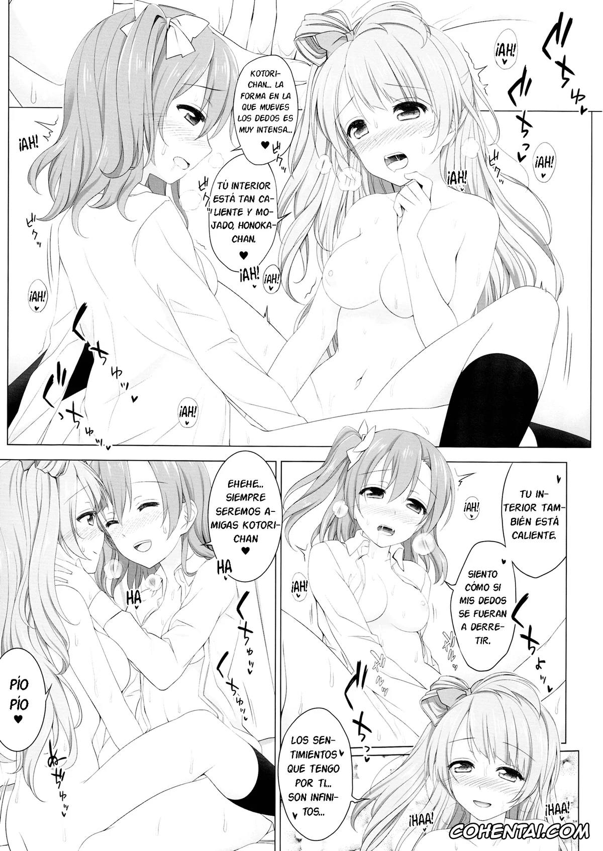 Love Live! xxx, Honoka Kosaka xxx, Kotori Minami xxx, Bird Call (Love Live!), pagina 16