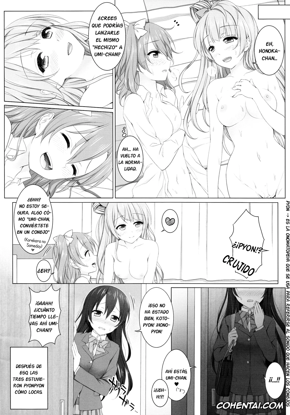 Love Live! xxx, Honoka Kosaka xxx, Kotori Minami xxx, Bird Call (Love Live!), pagina 19