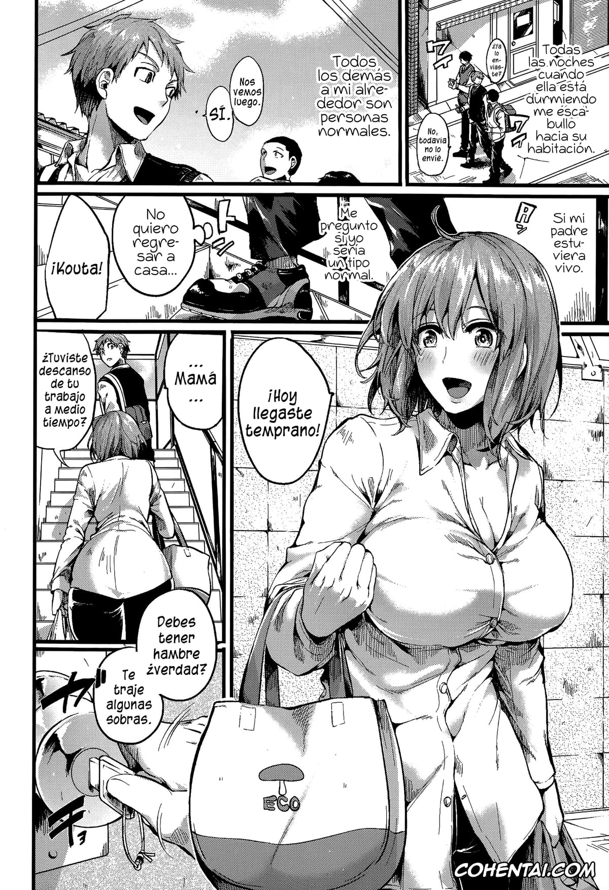 Revistas porno, COMIC Shingeki porno, Suki Suki! Okaa-san (COMIC Shingeki 2015-07), pagina 2