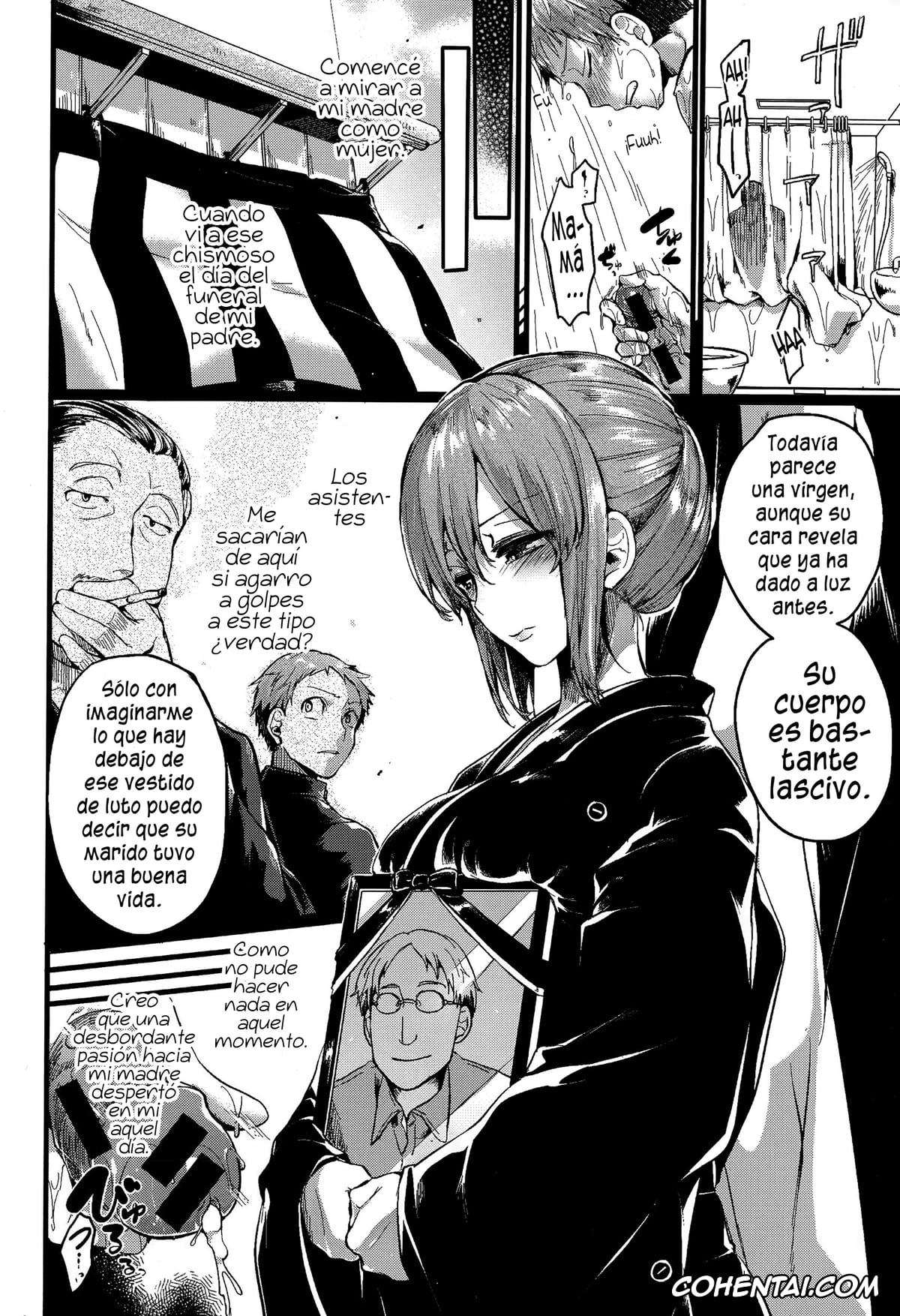 Revistas xxx, COMIC Shingeki xxx, Suki Suki! Okaa-san (COMIC Shingeki 2015-07), pagina 4