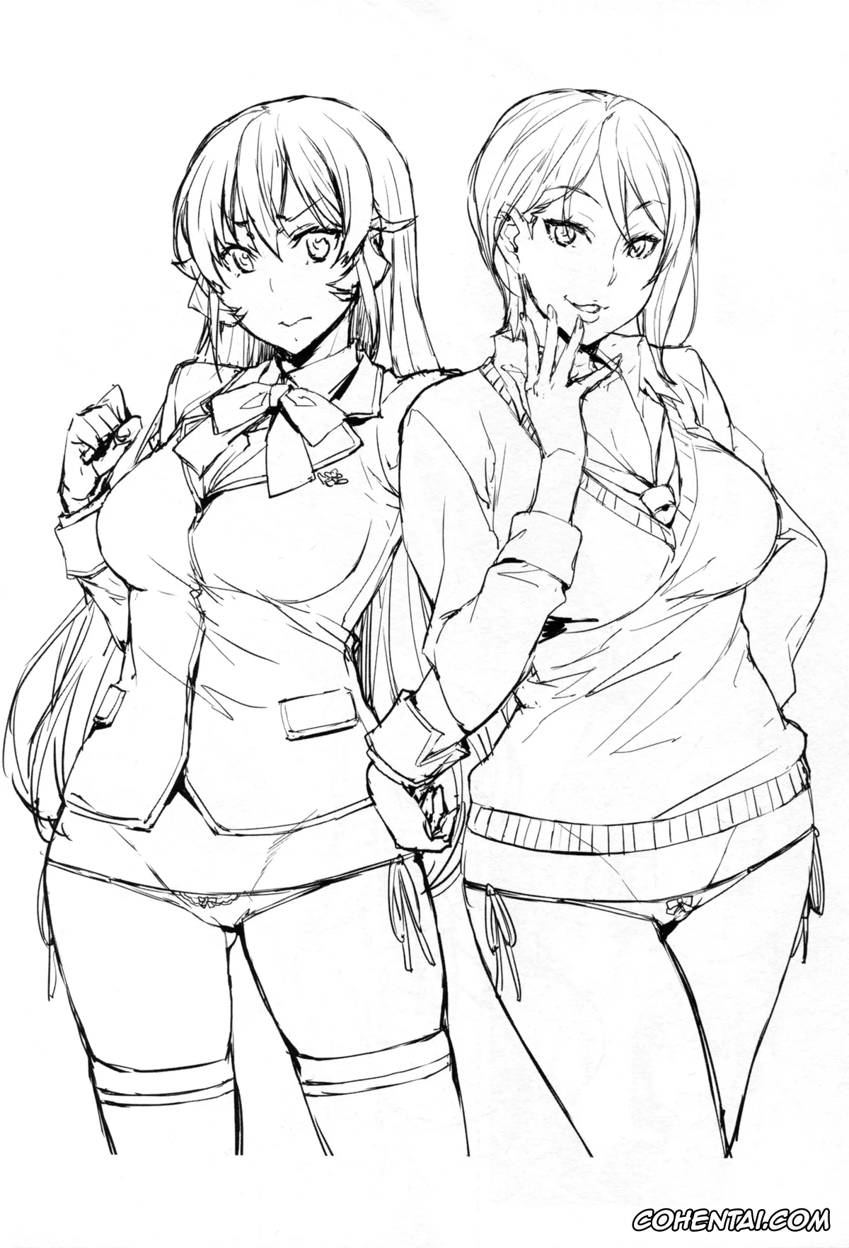 Shokugeki no Soma hentai, Alice Nakiri hentai, Erina Nakiri hentai, Nakiris Oishiku Itadakimasu (Shokugeki no Soma), pagina 3