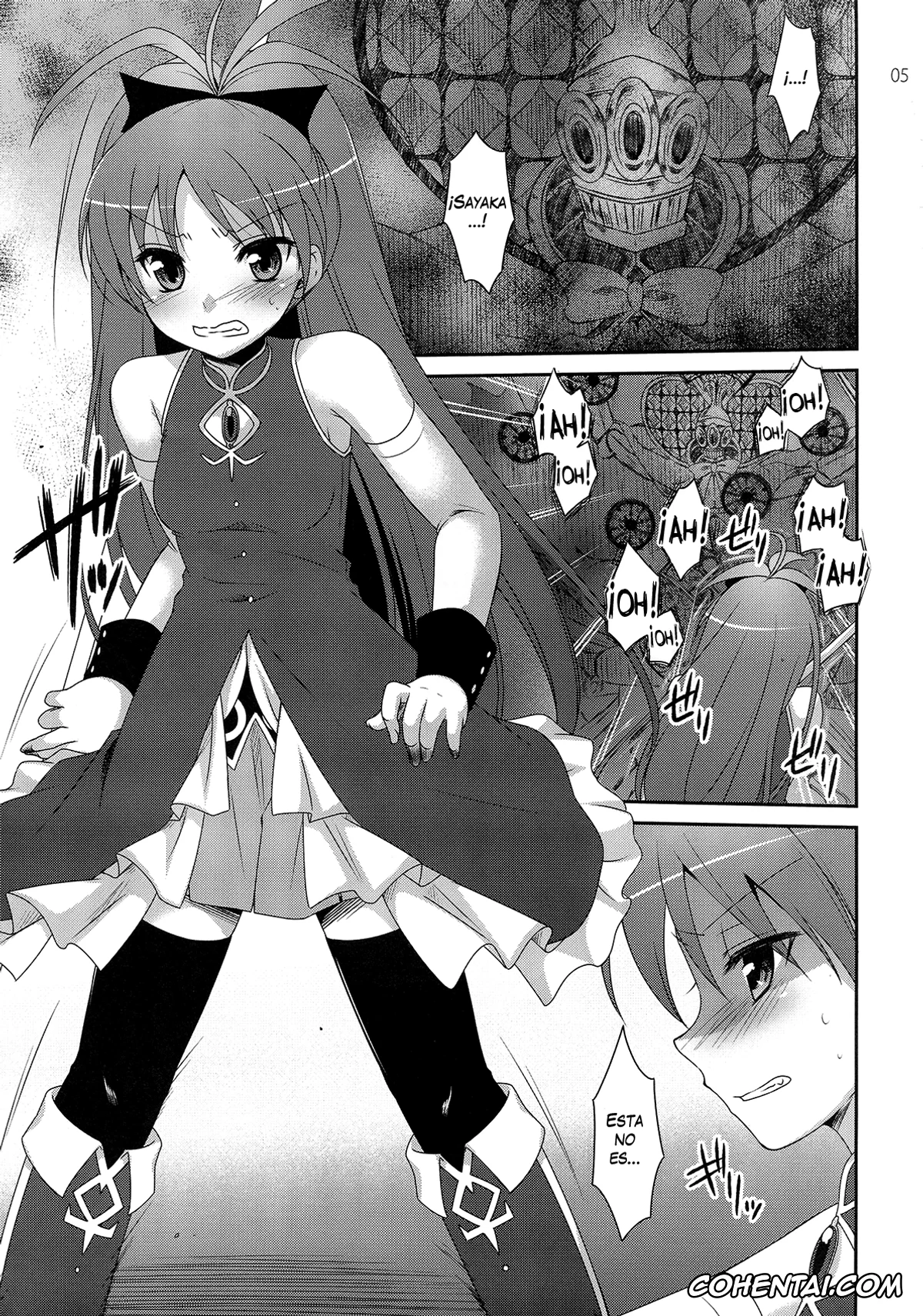 Puella Magi Madoka Magica porno, Kyouko Sakura porno, Sayaka Miki porno, Calendula (Puella Magi Madoka Magica), pagina 5