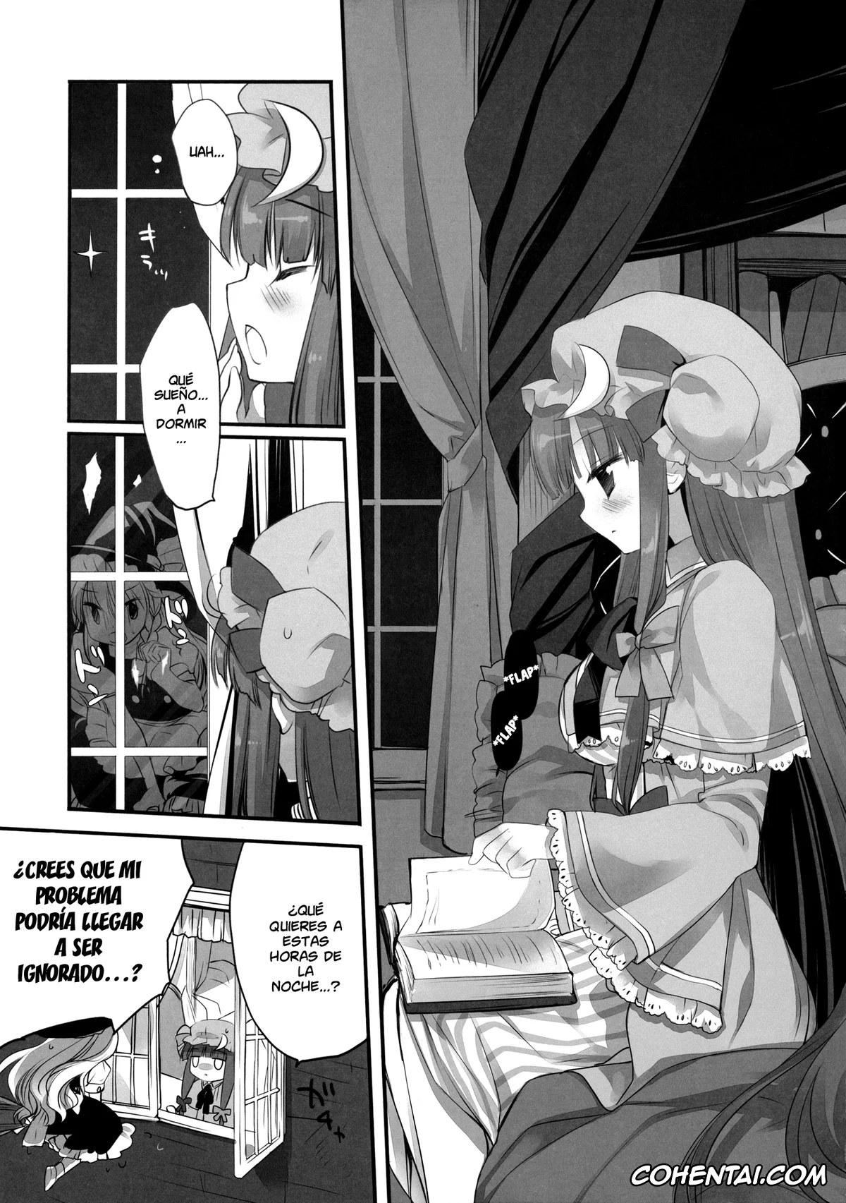 Touhou Project porno, Marisa Kirisame porno, Patchouli Knowledge porno, Lovely (Touhou Project), pagina 17