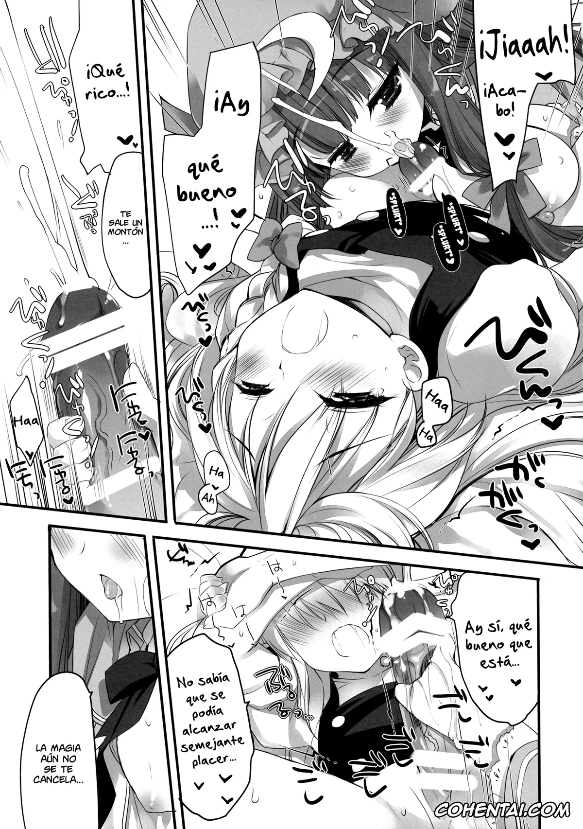 Touhou Project hentai, Marisa Kirisame hentai, Patchouli Knowledge hentai, Lovely (Touhou Project), pagina 21