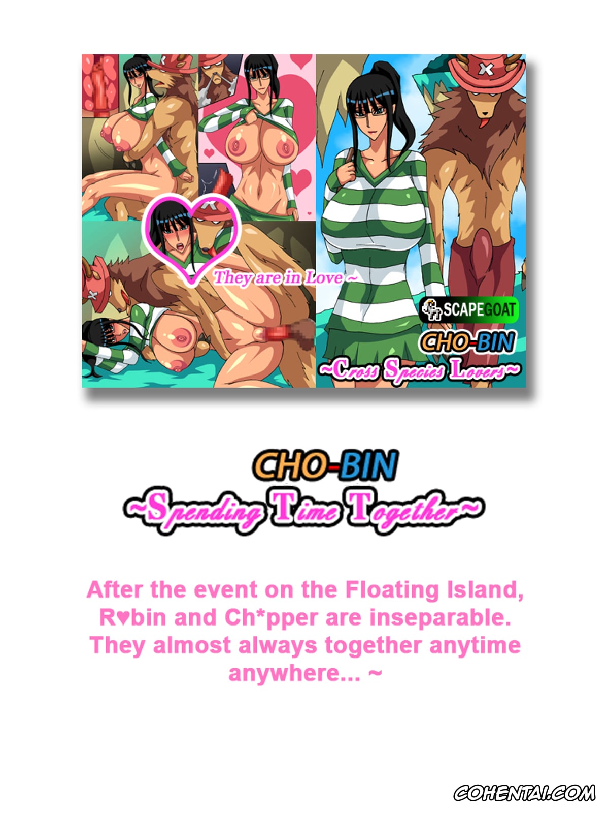 One Piece xxx, Nico Robin xxx, Tony Tony Chopper xxx, CHO-BIN ~Spending Time Together~ (One Piece), pagina 1