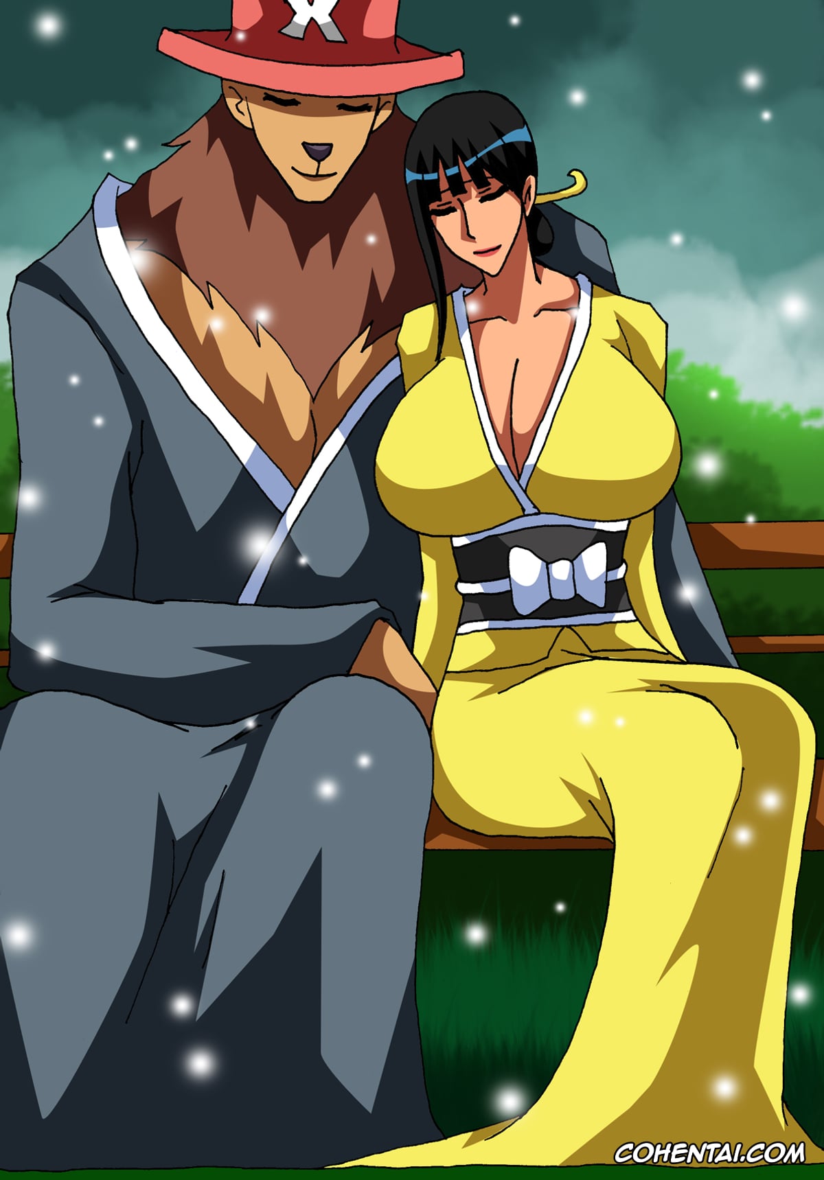 One Piece hentai, Nico Robin hentai, Tony Tony Chopper hentai, CHO-BIN ~Spending Time Together~ (One Piece), pagina 30