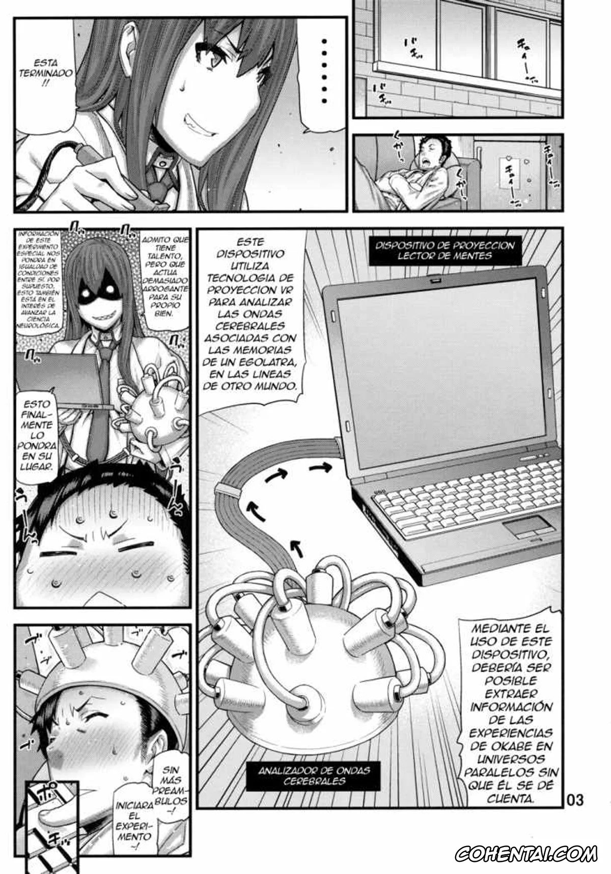 Steins;Gate porno, Kurisu Makise porno, Rintarou Okabe | Okarin porno, Sonna no Zurui (Steins;Gate), pagina 2