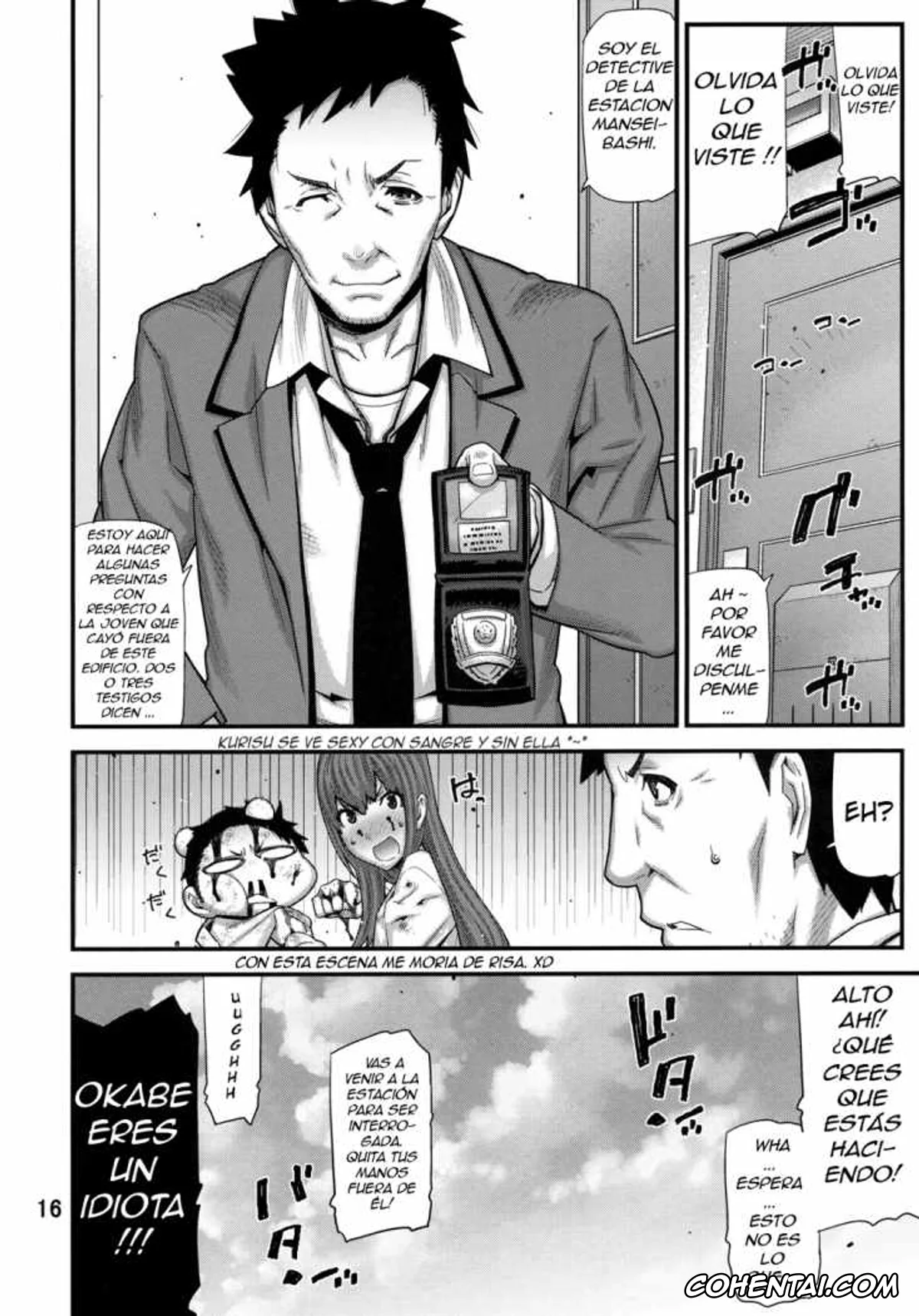 Steins;Gate hentai, Kurisu Makise hentai, Rintarou Okabe | Okarin hentai, Sonna no Zurui (Steins;Gate), pagina 15