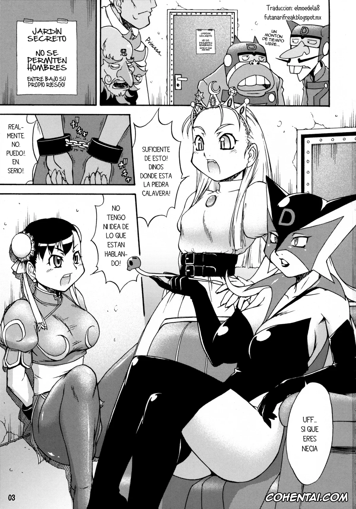 Street Fighter porno, Cyberbots porno, Darkstalkers | Vampire porno, Yatterman porno, Chun-Li porno, Morrigan Aensland porno, Mikawa Ondo 6 (Tatsunoko vs. Capcom), pagina 2