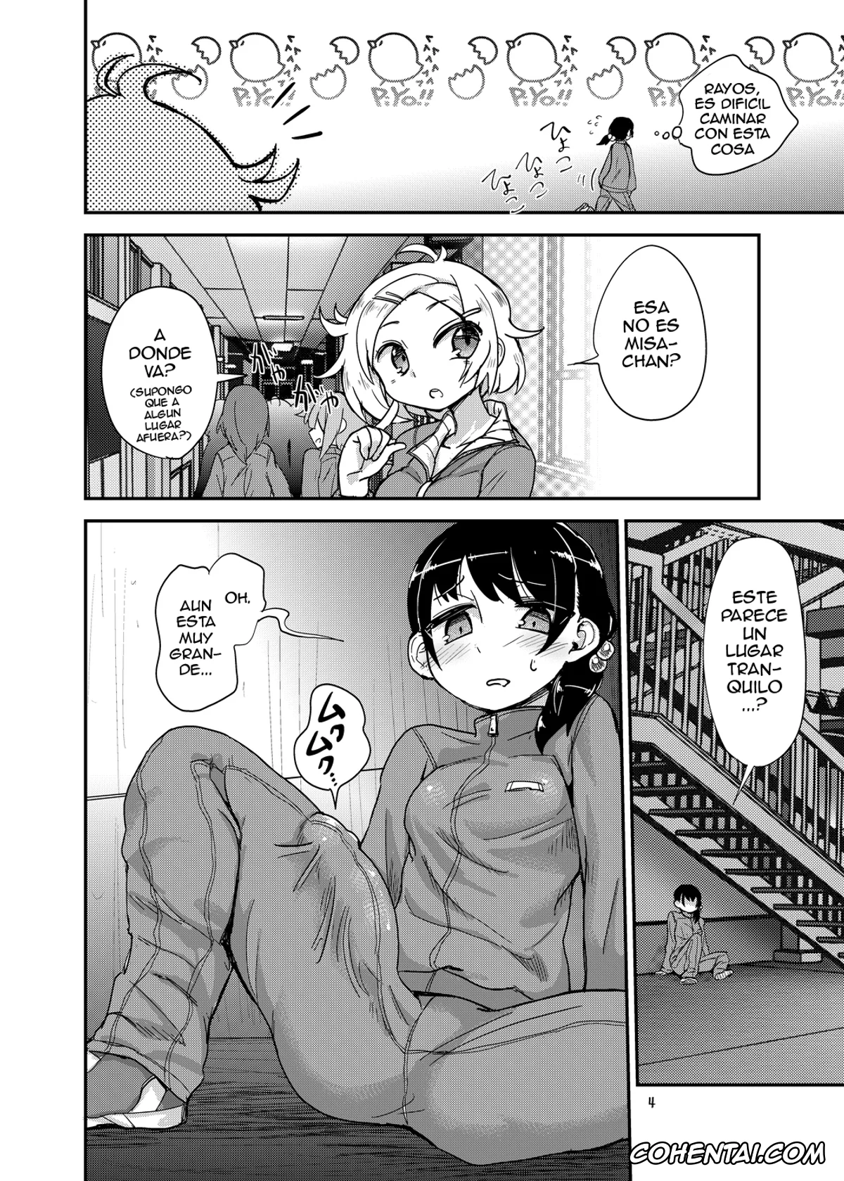 Original xxx, Futanari JC no Nichijou, pagina 4