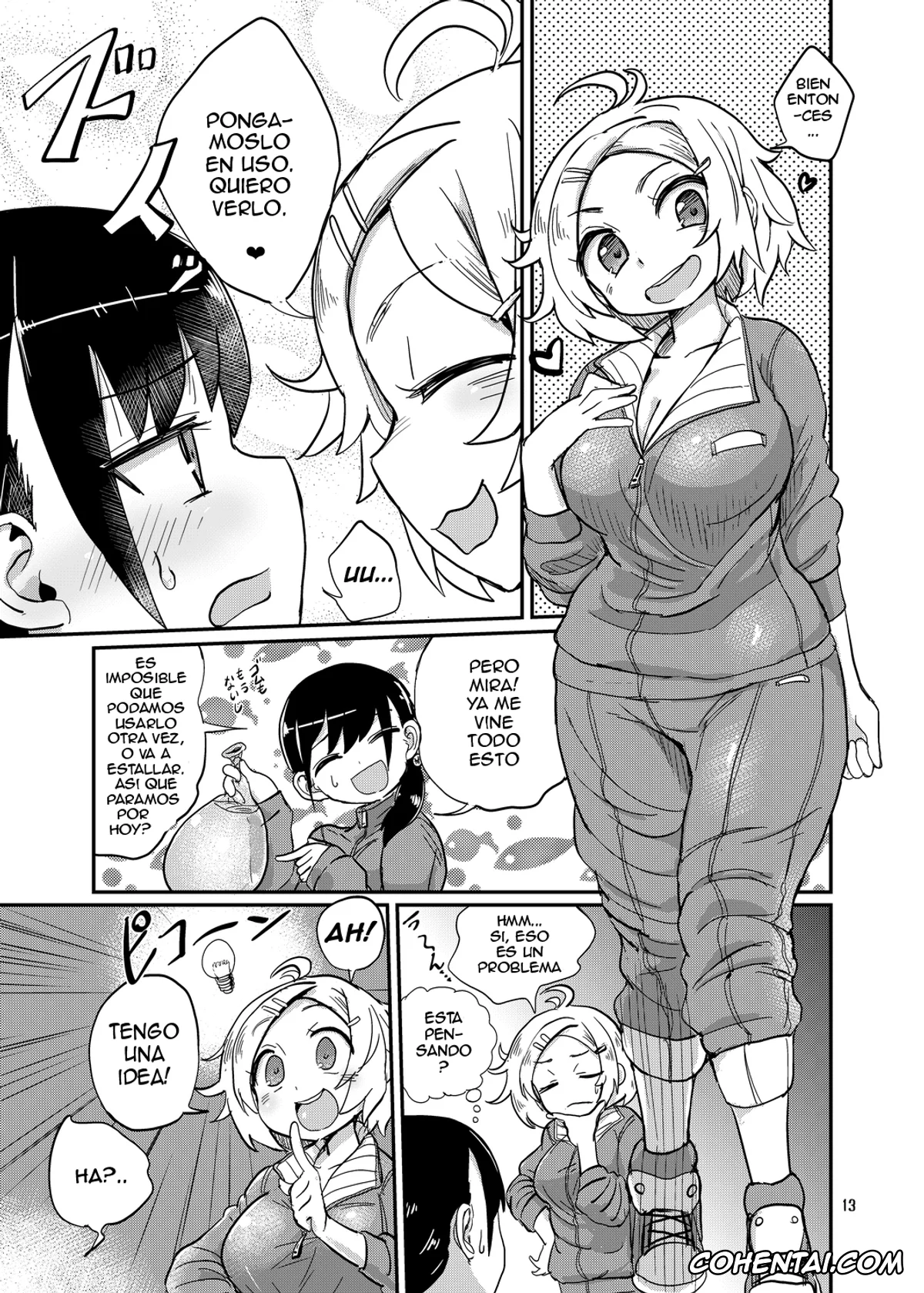 Original xxx, Futanari JC no Nichijou, pagina 13